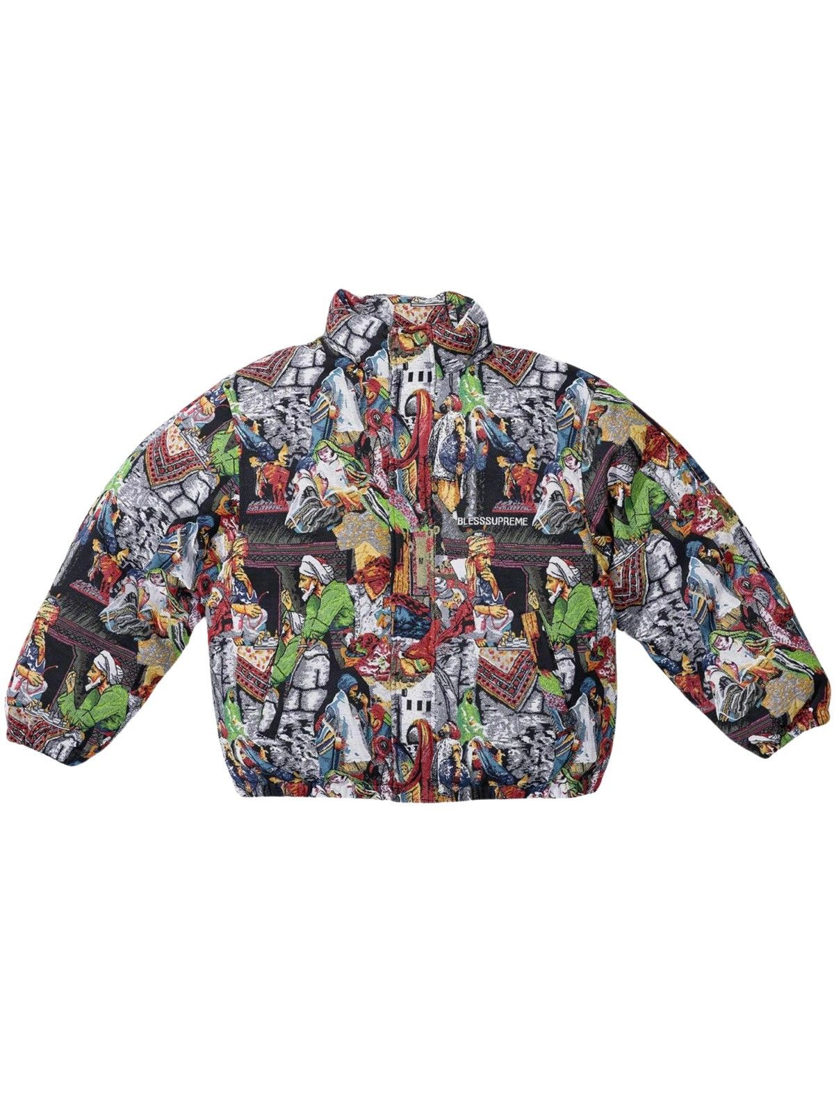 Supreme Supreme × BLESS FW23 Tapestry Down Puffer Jacket – Size M Size US M / EU 48-50 / 2 - 9 Thumbnail