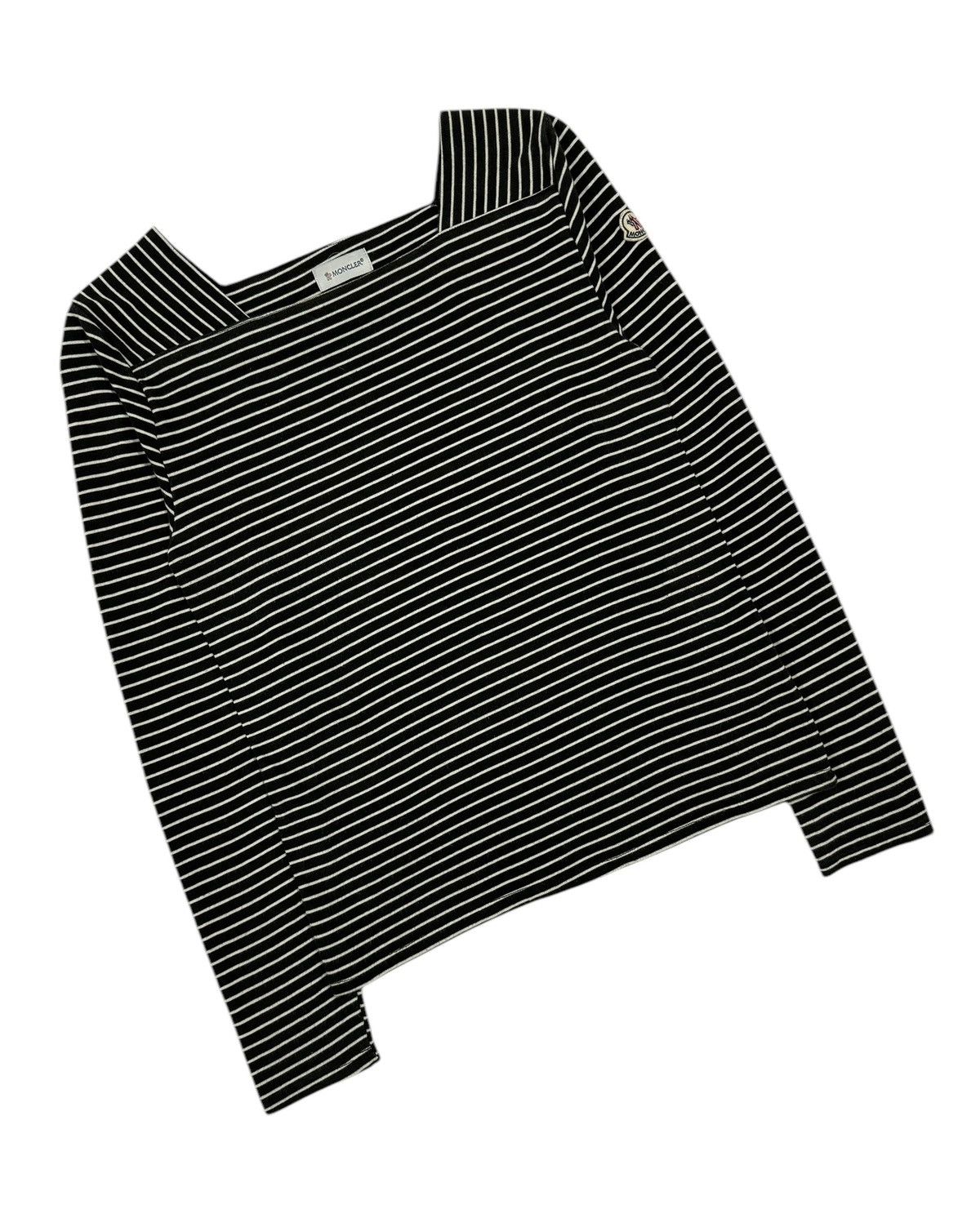 Moncler Moncler Maglia Cardigan Longsleeve Striped Size S / US 4 / IT 40 - 4 Thumbnail