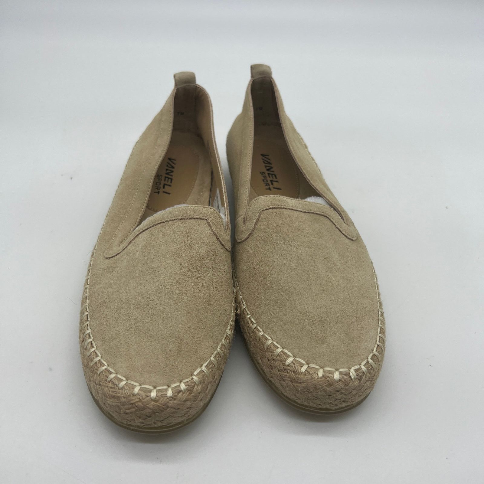 Other Vaneli Suede Slip On Size 7 M Espadrille Flats Beige Suede Size US 7 / IT 37 - 10 Thumbnail