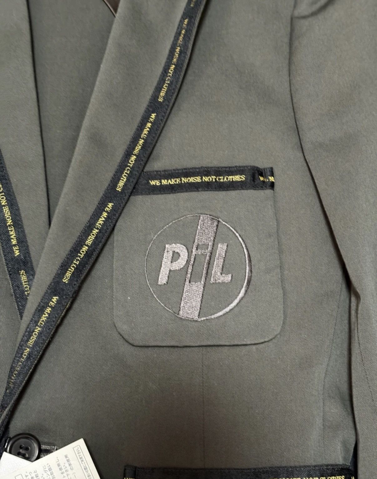 Undercover Undercover UC 09ss PiL Embroidery Suit Jacket Archive Size 40L - 3 Thumbnail