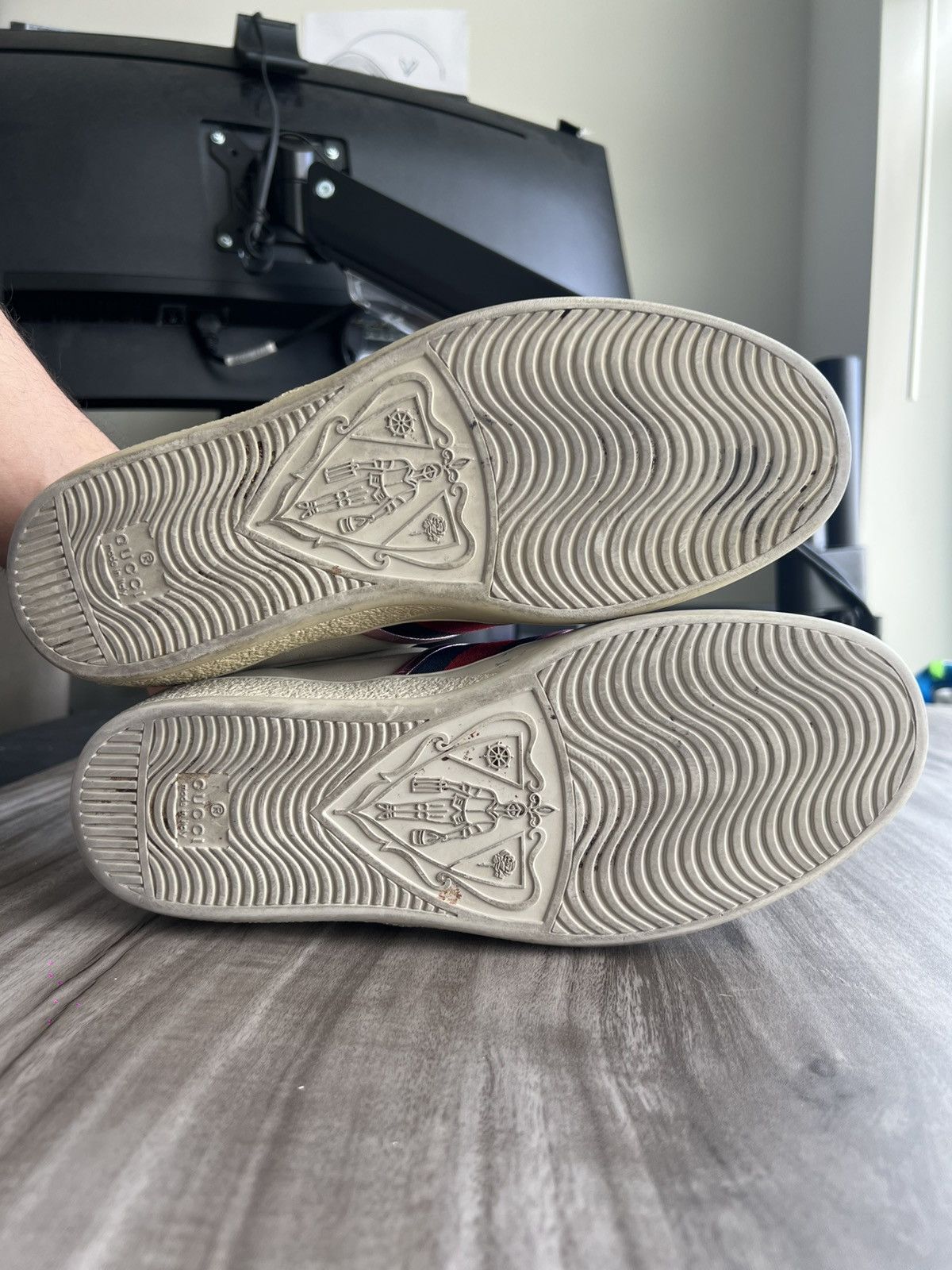 Gucci Gucci Ace Flames Size 7 US Men’s/ 8.5 Women’s US (Gucci 6) Size US 7 / EU 40 - 7 Thumbnail