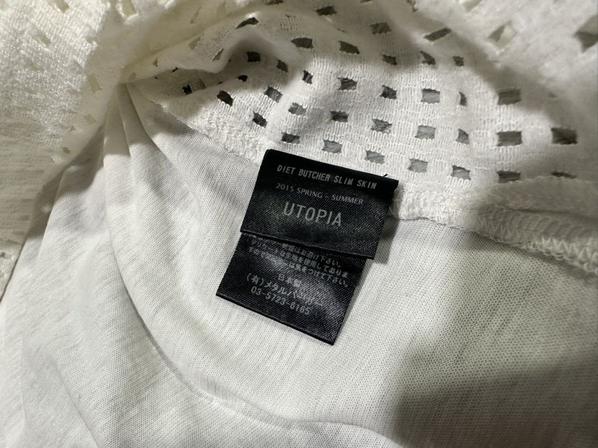 Diet Butcher Slim Skin 🔥Diet Butcher Slim Skin Mesh Tee Ss2015 Utopia Size US XL / EU 56 / 4 - 6 Thumbnail