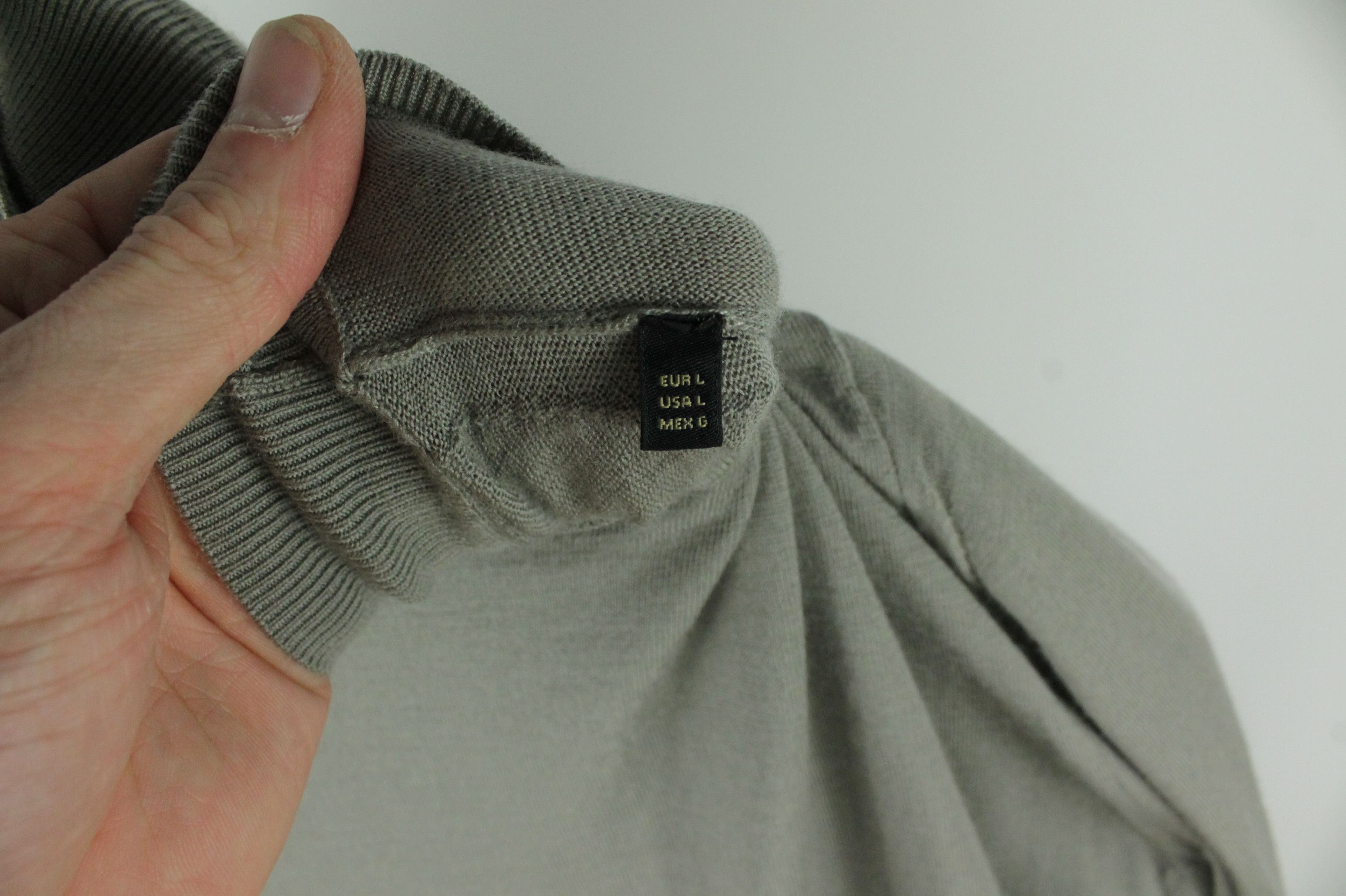 Massimo Dutti Massimo Dutti Light Merino Wool High-Neck Pullover Size US L / EU 52-54 / 3 - 4 Thumbnail