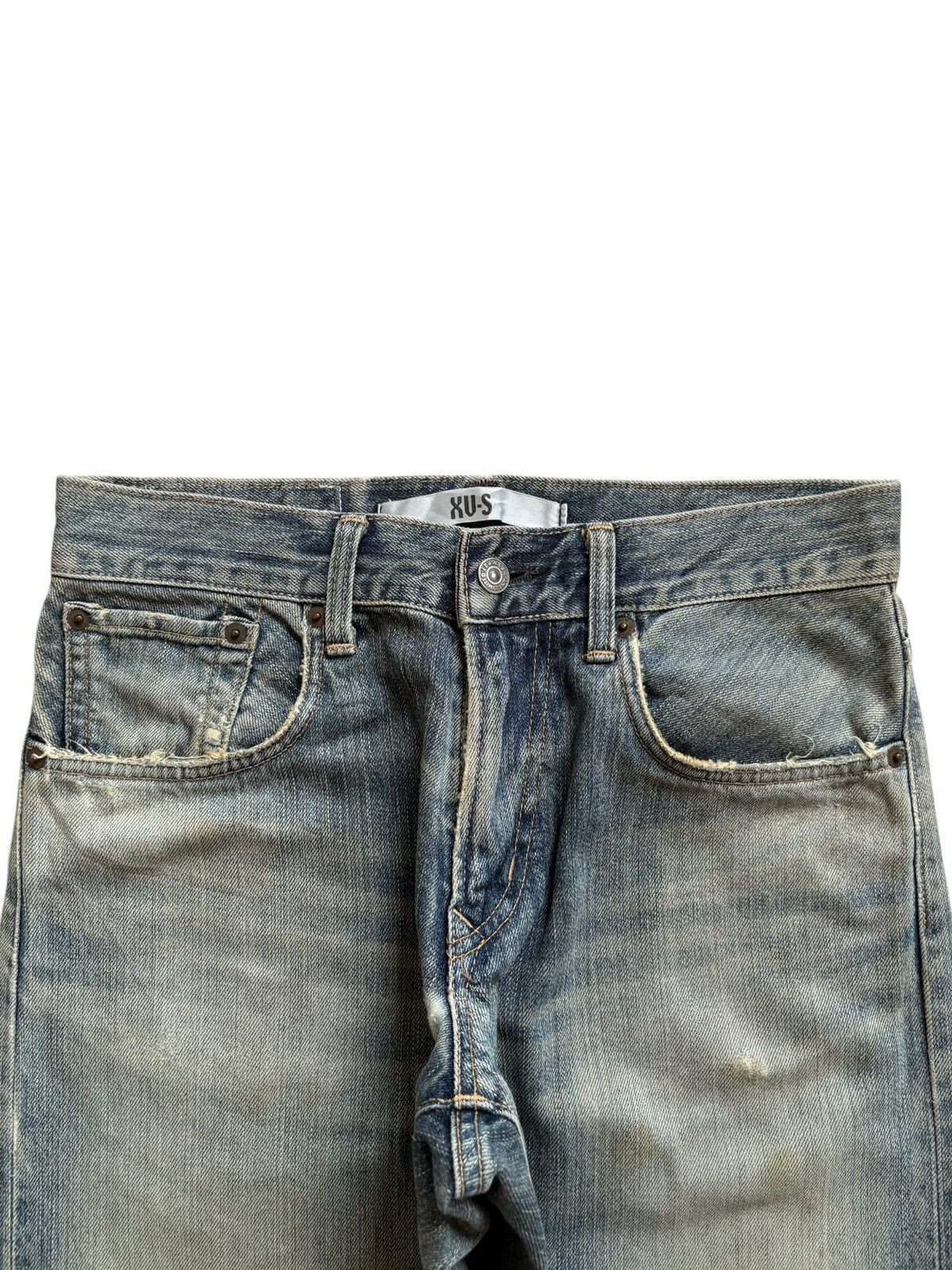 Edwin × Japanese Brand Exclusive Vintage Japanese Edwin Mud Wash Baggy Jeans Size US 30 / EU 46 - 4 Thumbnail