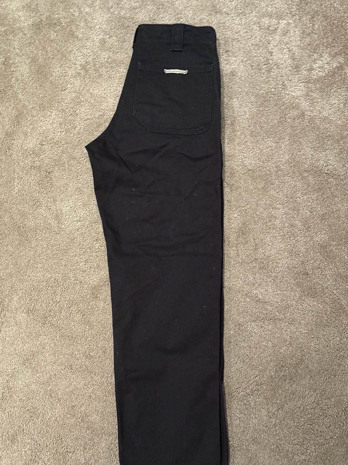 Chrome Hearts Chrome Hearts Black Denim Work Pant Size US 30 / EU 46 - 6 Thumbnail