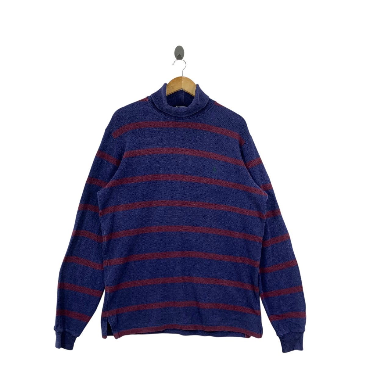 Polo Ralph Lauren Vintage POLO RALPH LAUREN Small Pony Turtleneck Sweatshirt Size US M / EU 48-50 / 2 - 4 Thumbnail