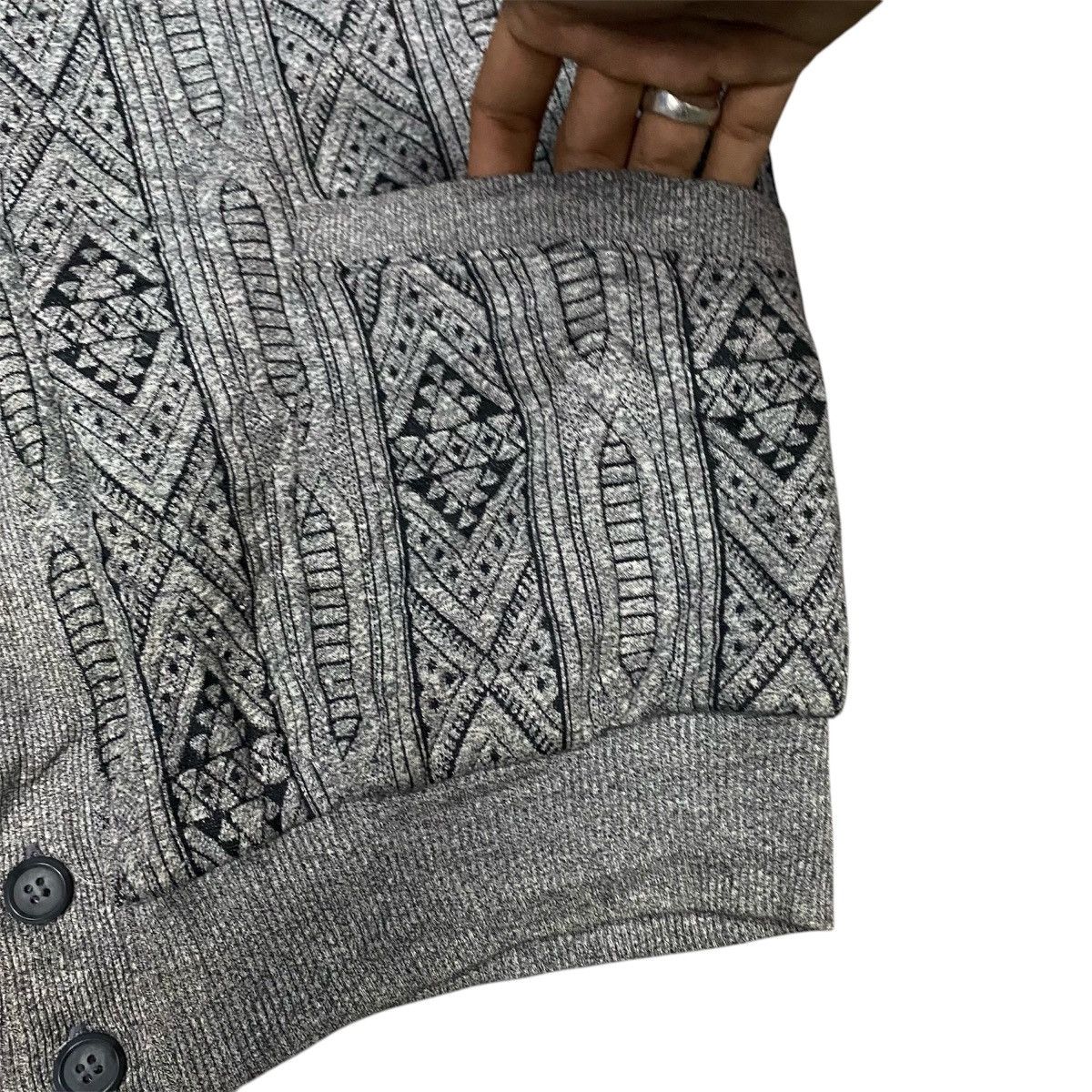 Pierre Balmain ‼️LAST DROP‼️Pierre Balmain Knit Vest Button Geometric Pattern Size US M / EU 48-50 / 2 - 6 Thumbnail