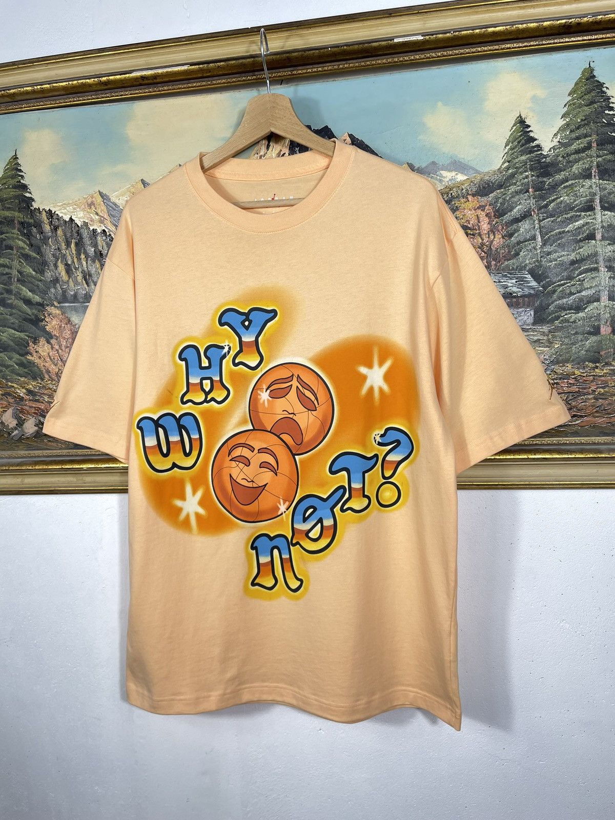 Jordan Brand Air Jordan Orange Tee „Why Not?” Sportswear Streetwear Skate Size US M / EU 48-50 / 2 - 3 Thumbnail