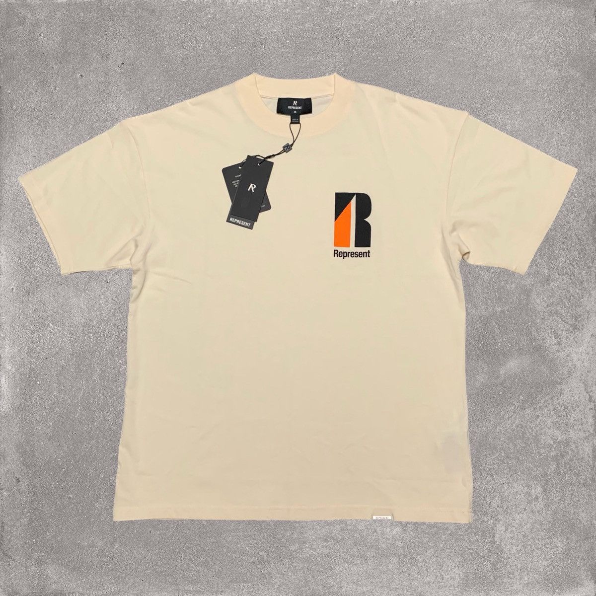 Represent Clo. Represent XS Decade Of Speed Cream White Tee Size US XS / EU 42 / 0 - 1 Thumbnail