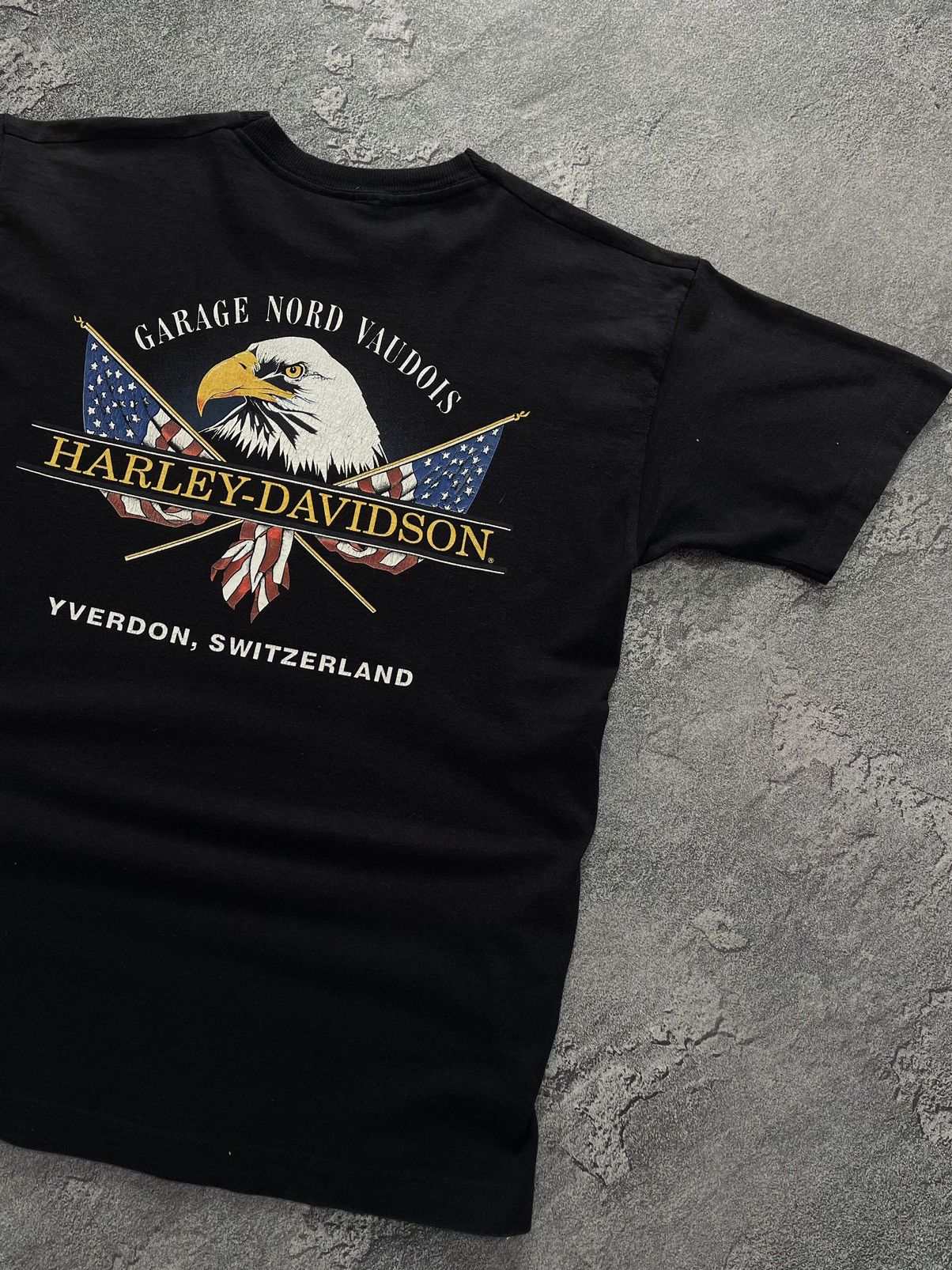 Harley Davidson Vintage Harley Davidson 1996 Rider’s Choice Eagle Shirt Size US L / EU 52-54 / 3 - 4 Thumbnail