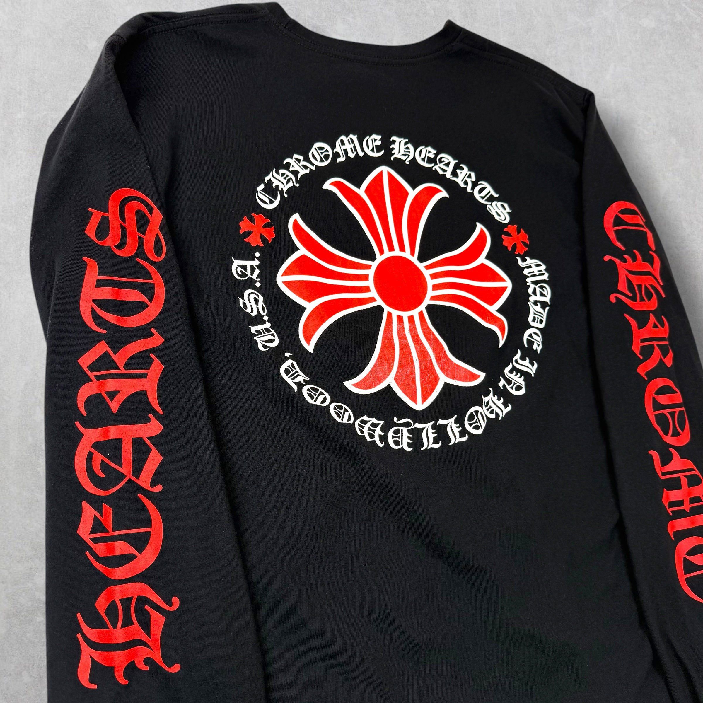 Chrome Hearts Chrome Hearts "Made in Hollywood" Red Plus Cross L/S L Size US L / EU 52-54 / 3 - 4 Thumbnail