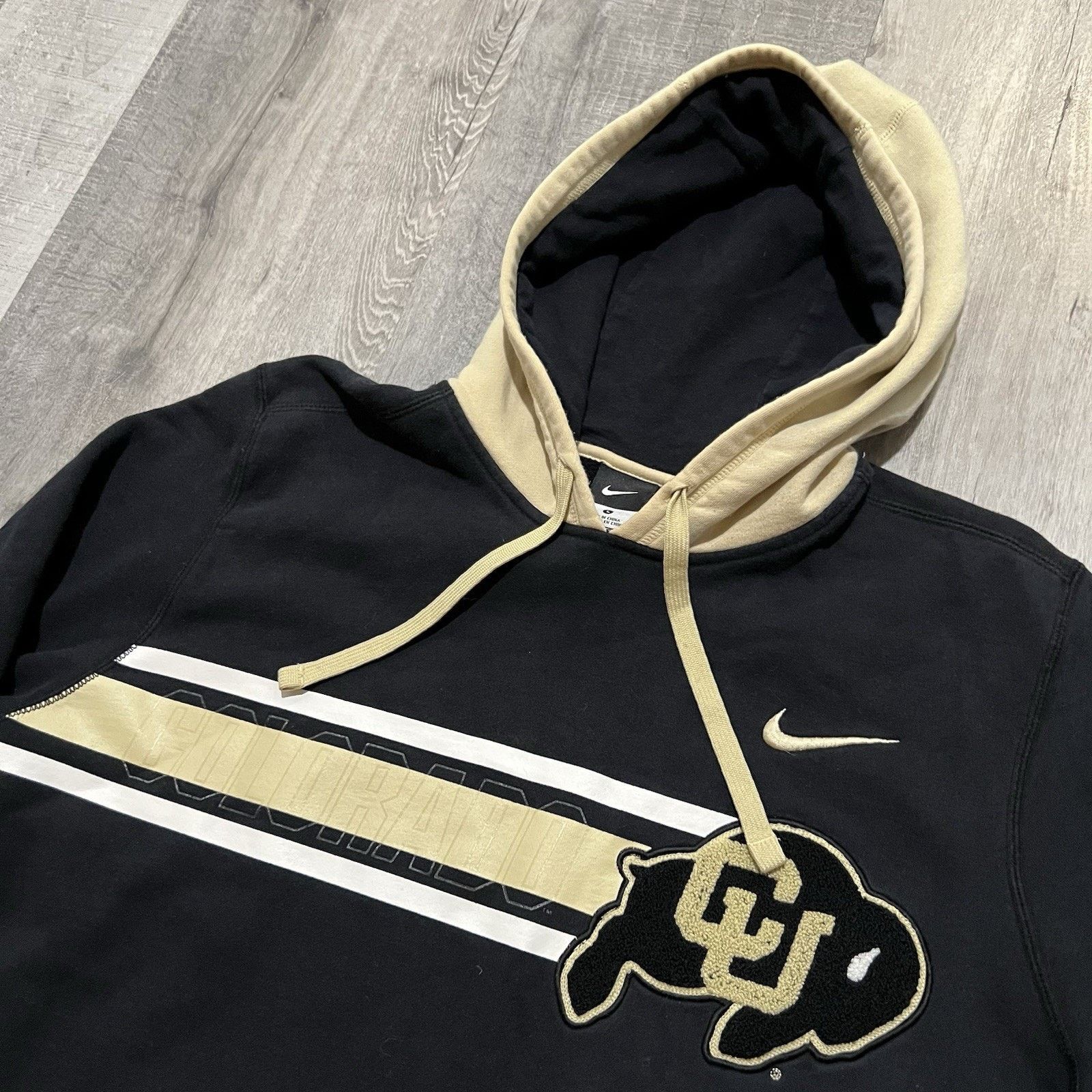 Nike Nike University Of Colorado Black CU Buffs Buffaloes Hoodie Size US L / EU 52-54 / 3 - 2 Thumbnail