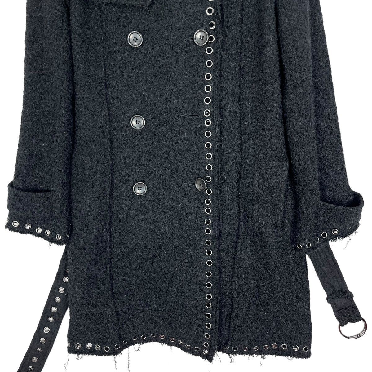 Enchantment × Japanese Brand Japanese Brand Enchantment Wool Stretch Gothic Women Coat Size S / US 4 / IT 40 - 3 Thumbnail