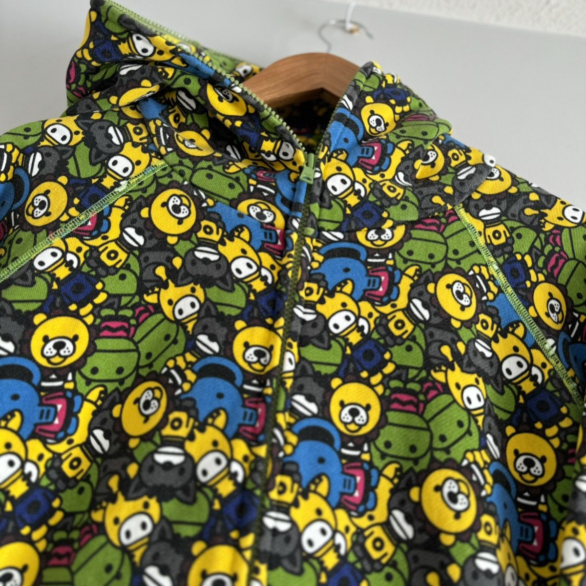 OG Baby Milo Friends Animal Safari Full Zip Up Hoodie