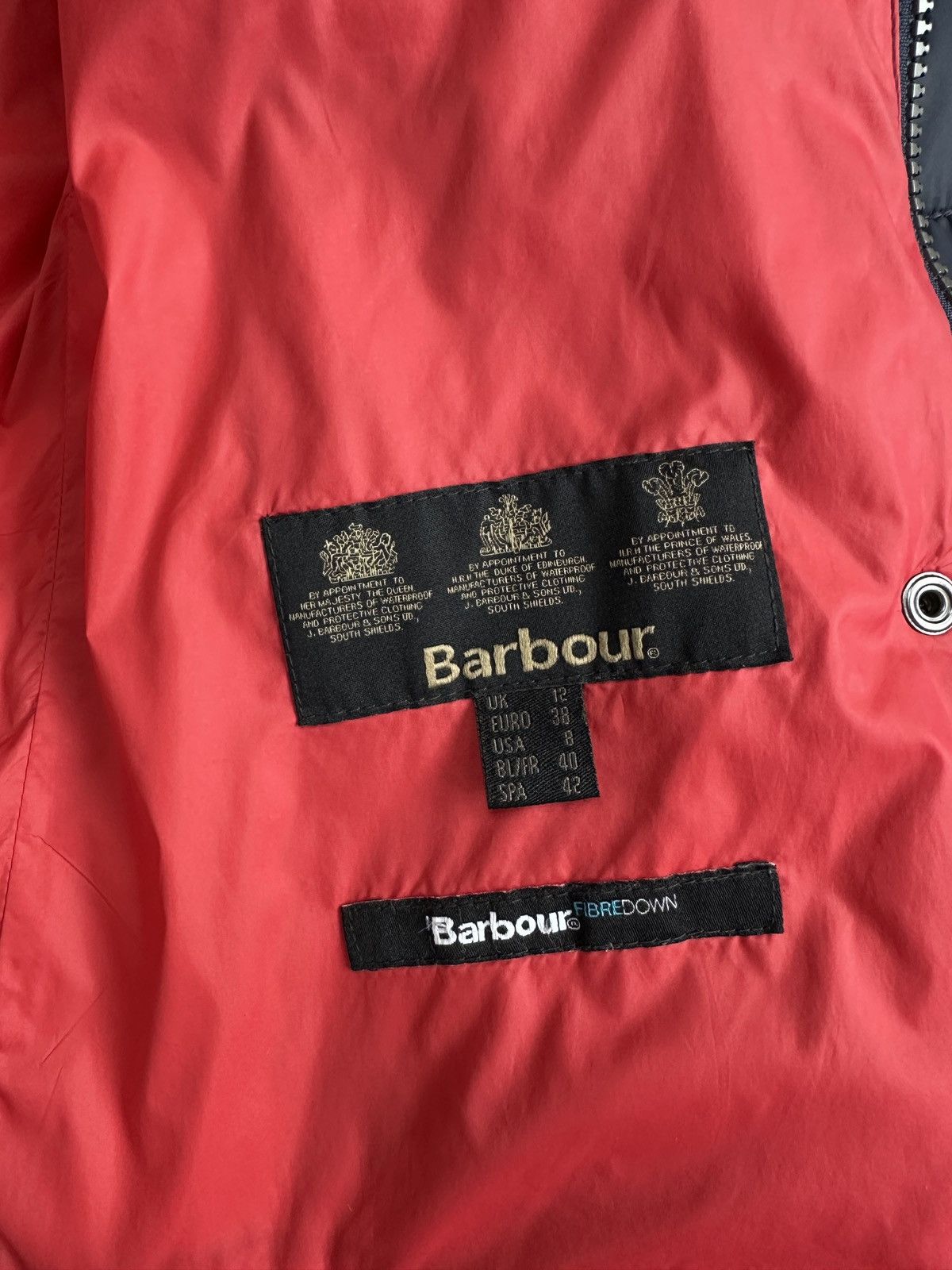Barbour BARBOUR Bernera Quilt Puffer Jacket Hooded Faux Fur Trim Size M / US 6-8 / IT 42-44 - 10 Thumbnail