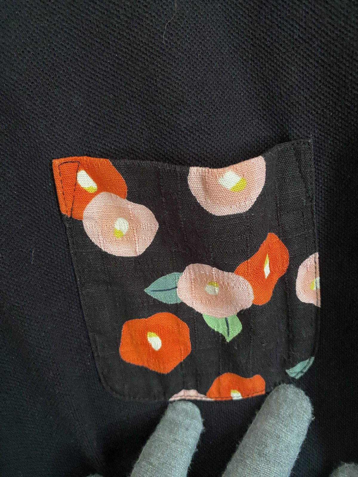 Raf by Raf Simons Raf Simon Polo Tee Floral Size US M / EU 48-50 / 2 - 4 Thumbnail