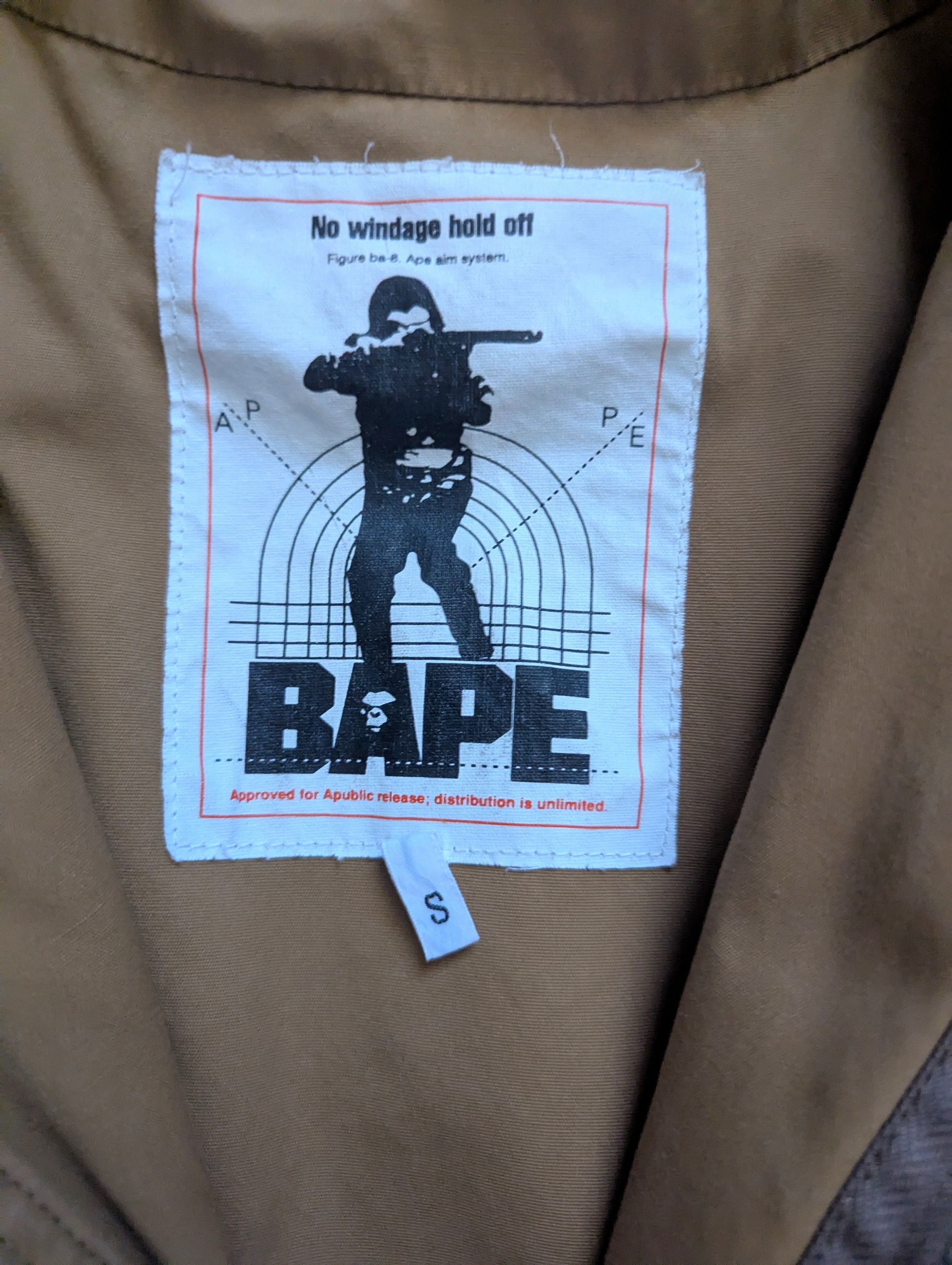 Bape × Wtaps OG Vintage A Bathing Ape x WTAPS MK3 Jacket Size US S / EU 44-46 / 1 - 4 Thumbnail