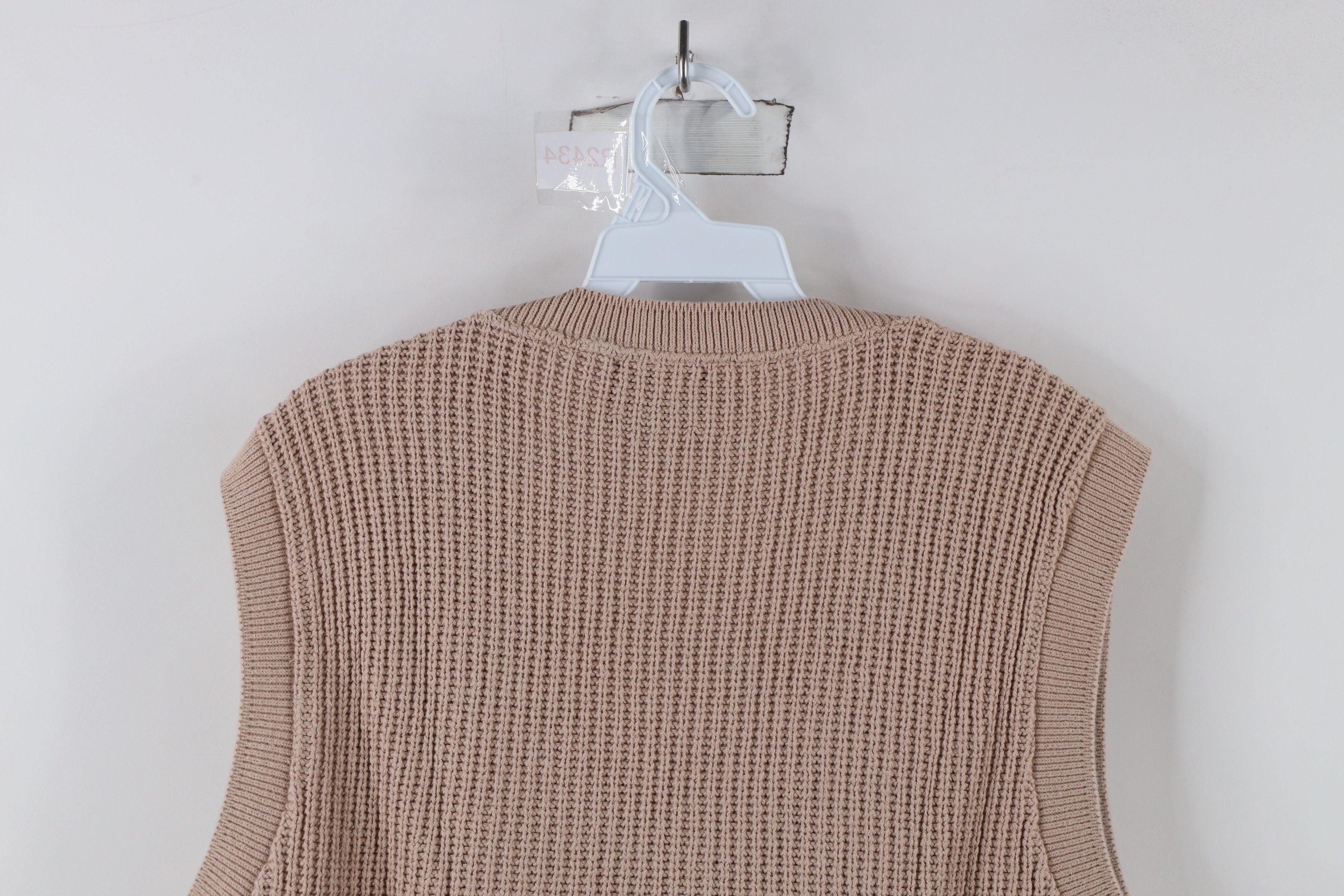 Vintage Vintage 70s Streetwear Cotton Ribbed Knit Sweater Vest USA Size US M / EU 48-50 / 2 - 7 Thumbnail