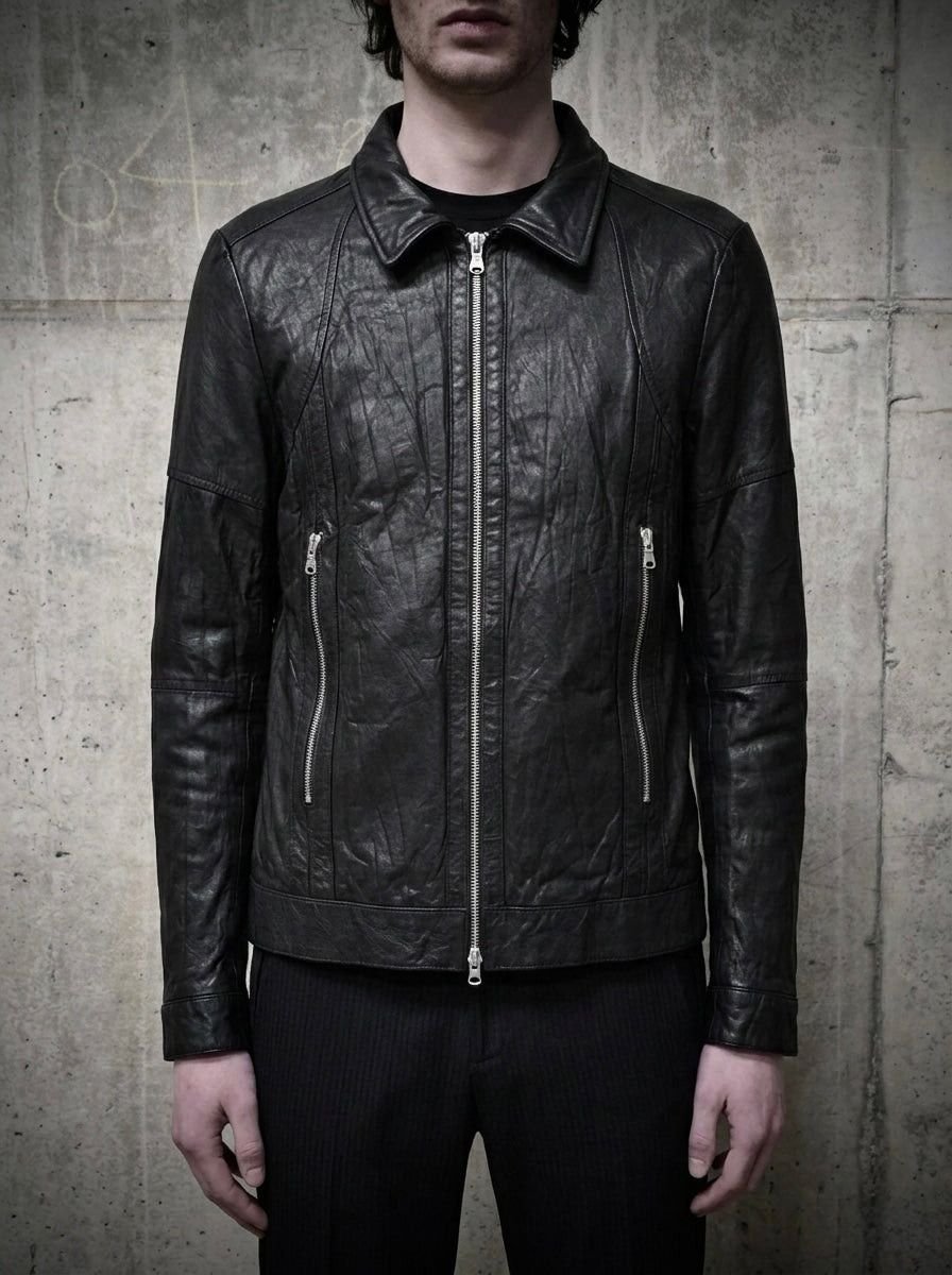 JACKROSE JACKROSE Early 00s Pigskin Leather Rider Jacket | Grailed