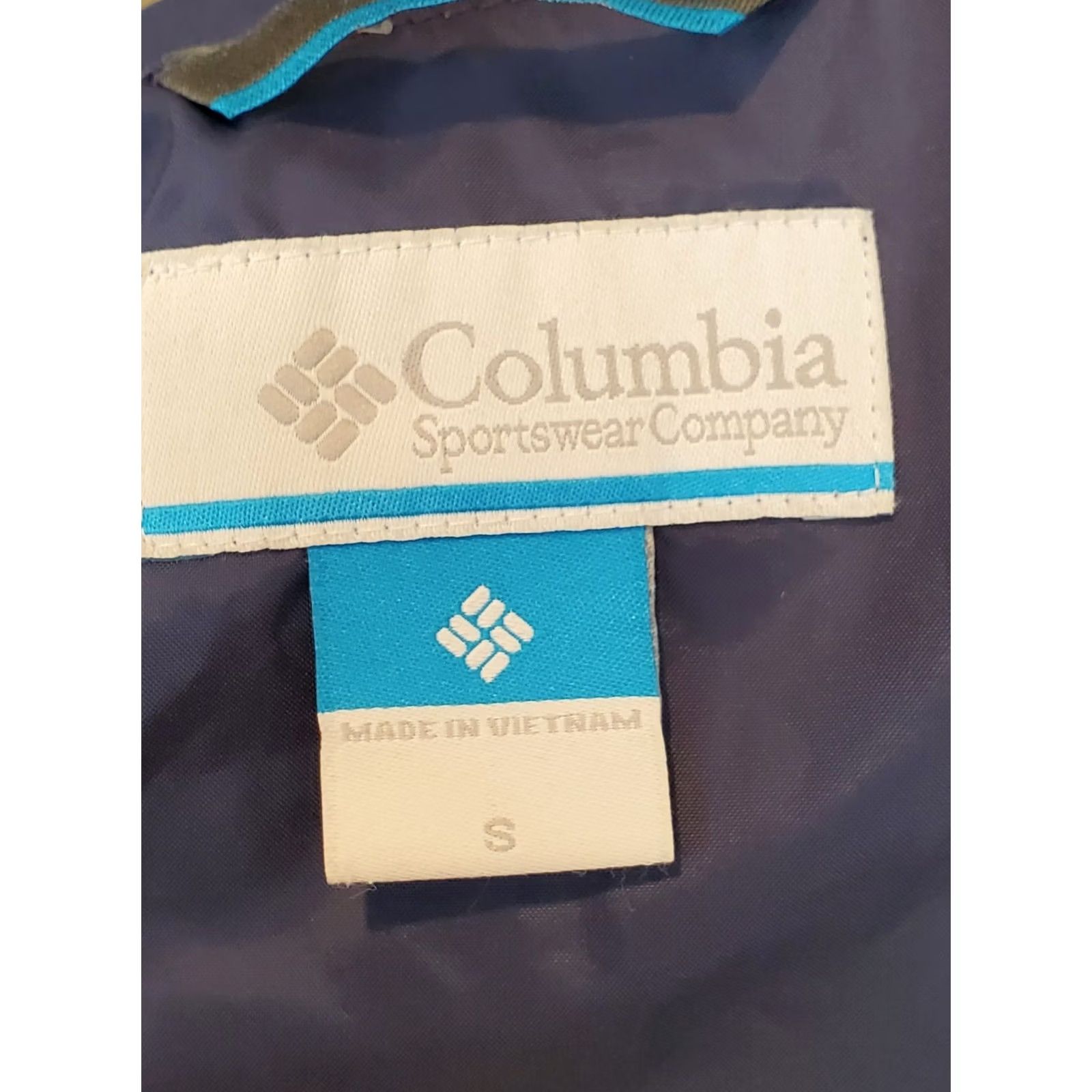 Rains Columbia Lightweight Rain Windbreaker Jacket - Mens S Blue Size US S / EU 44-46 / 1 - 5 Thumbnail