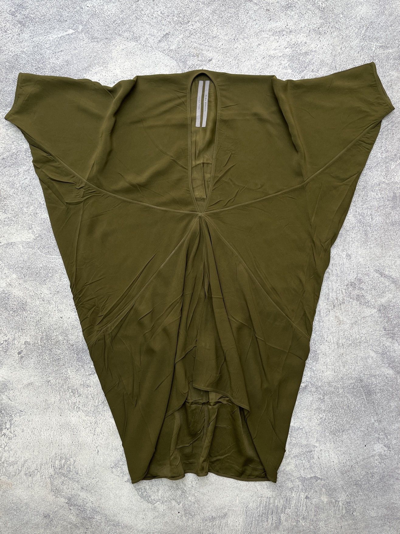 Rick Owens Rick Owens Sisyphus F/W18 Dirty Green Dress Size S / US 4 / IT 40 - 3 Thumbnail