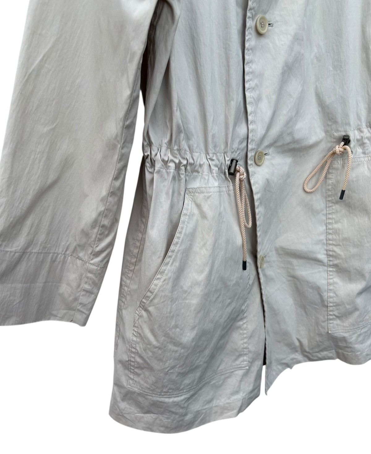 Issey Miyake Plantation Issey Miyake Check Lining Long Coat Size M / US 6-8 / IT 42-44 - 6 Thumbnail