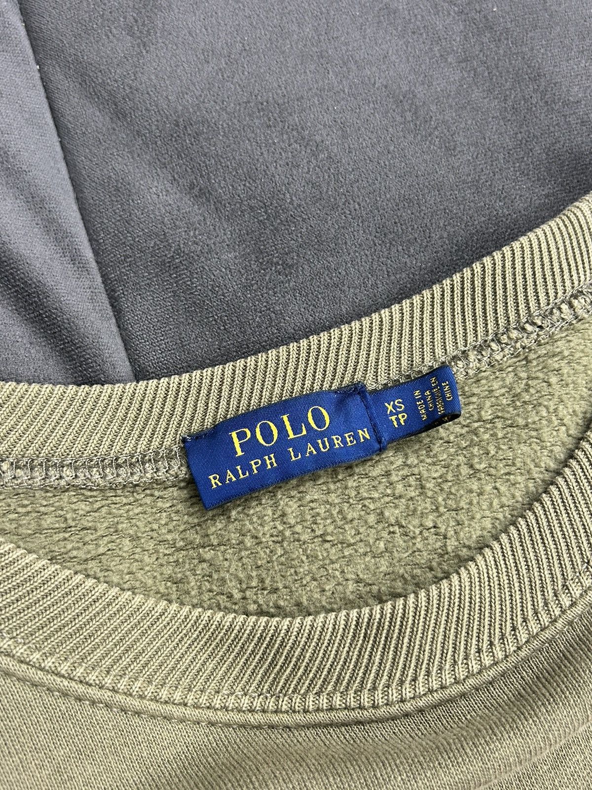 Polo Ralph Lauren Polo Ralph Lauren USA Flag Sweatshirt Olive Green Vintage Size XS / US 0-2 / IT 36-38 - 8 Thumbnail