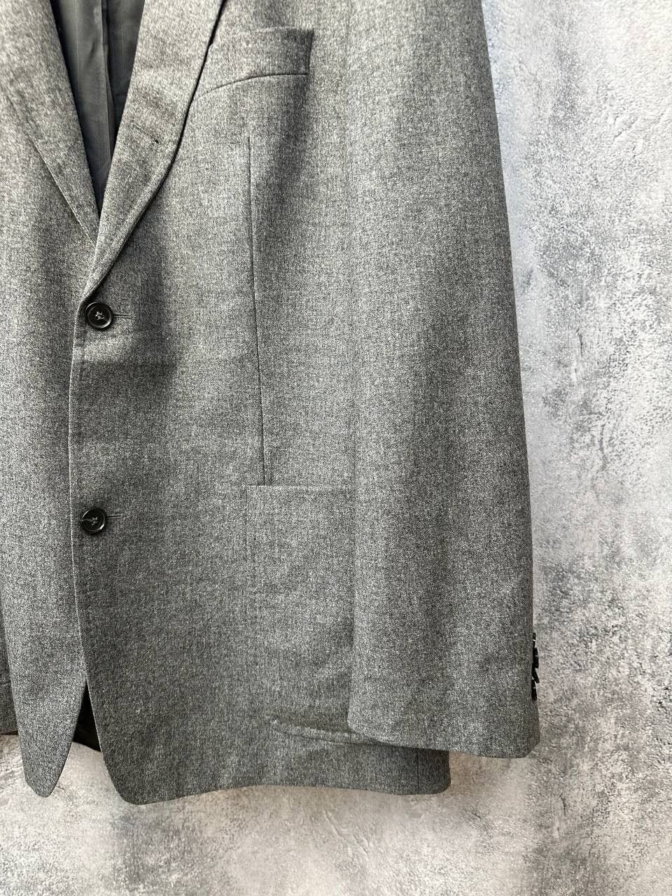 BENVENUTO. Benevenuto Tailored Blazer Suit Jacket Wool Classic Size 54R - 9 Thumbnail
