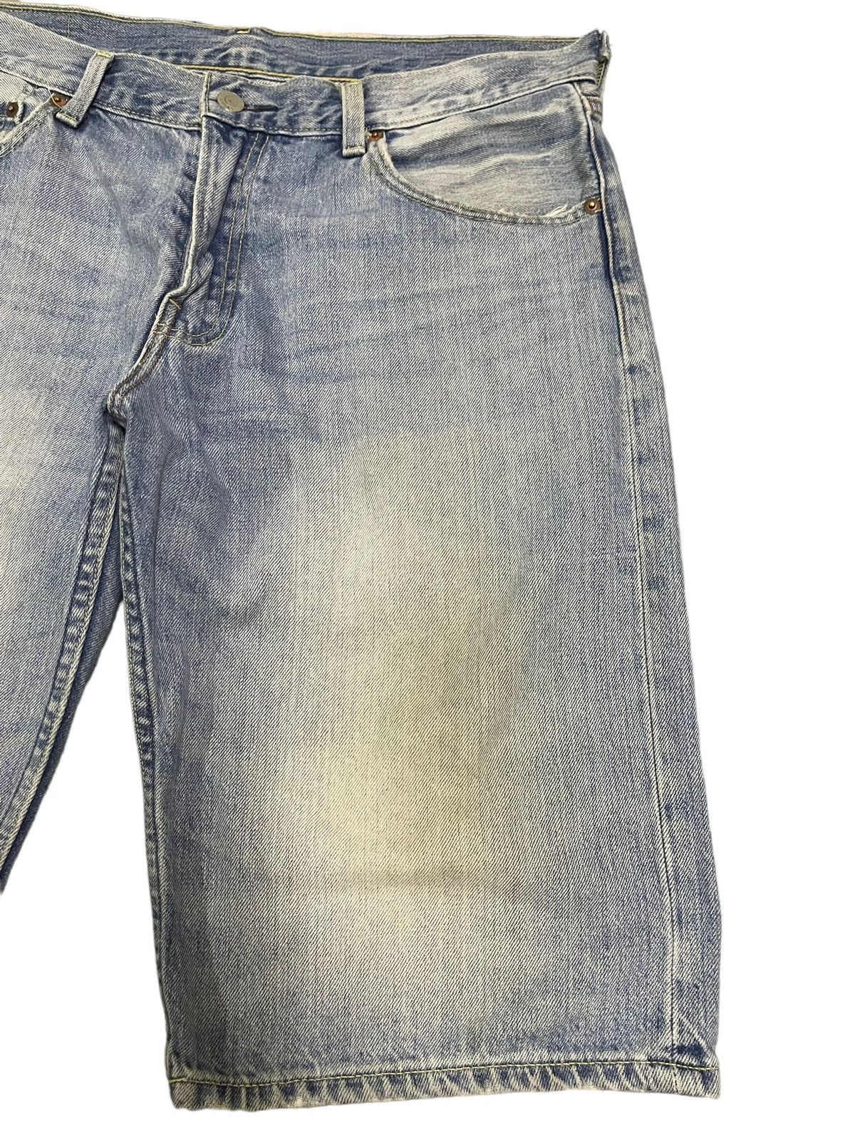 Levi's Vintage Levis Classic Blue Wash Short Jeans Size US 34 / EU 50 - 4 Thumbnail