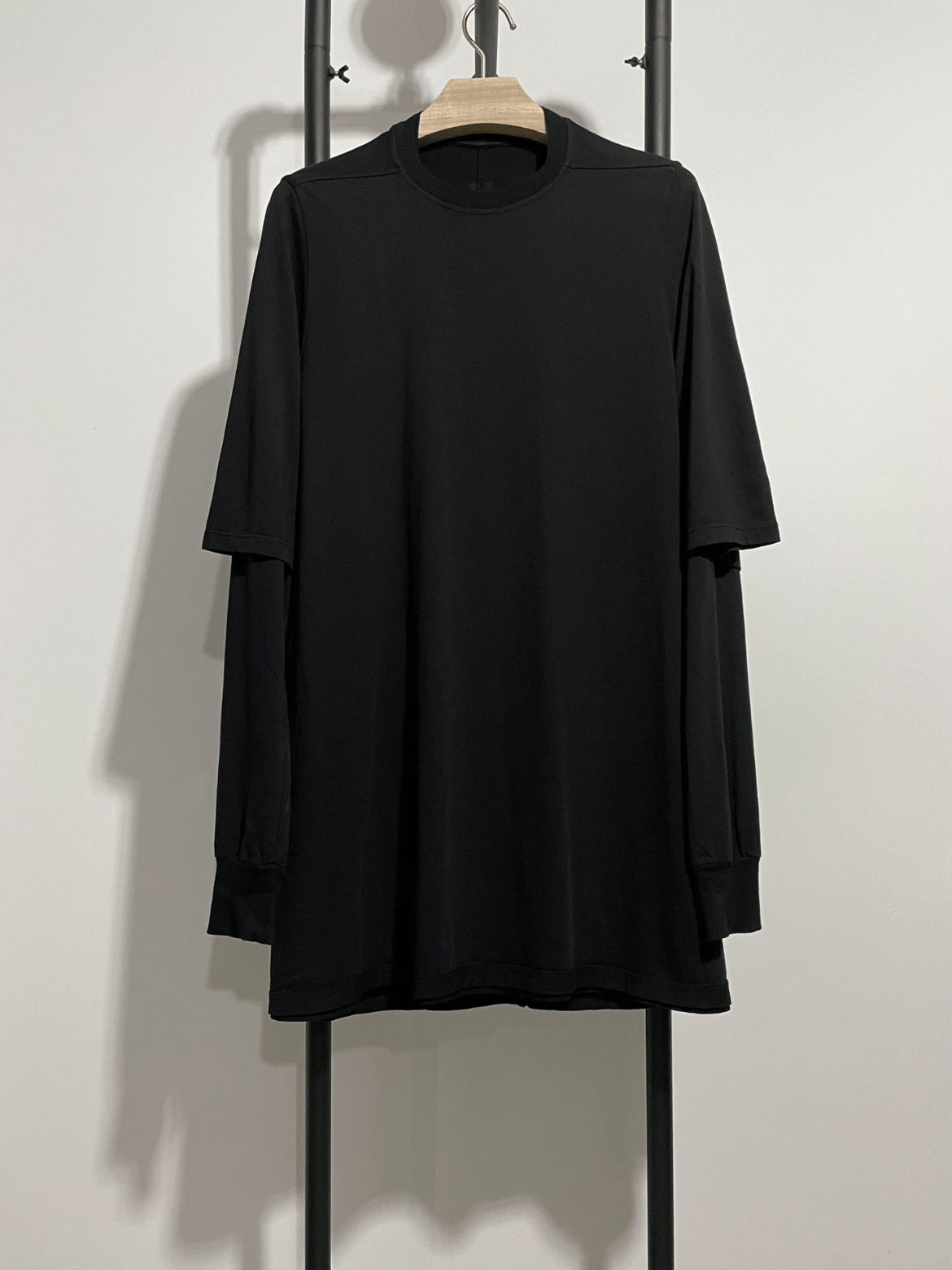 Rick Owens Rick Owens Layered Look L/S Tee Size US M / EU 48-50 / 2 - 1 Thumbnail