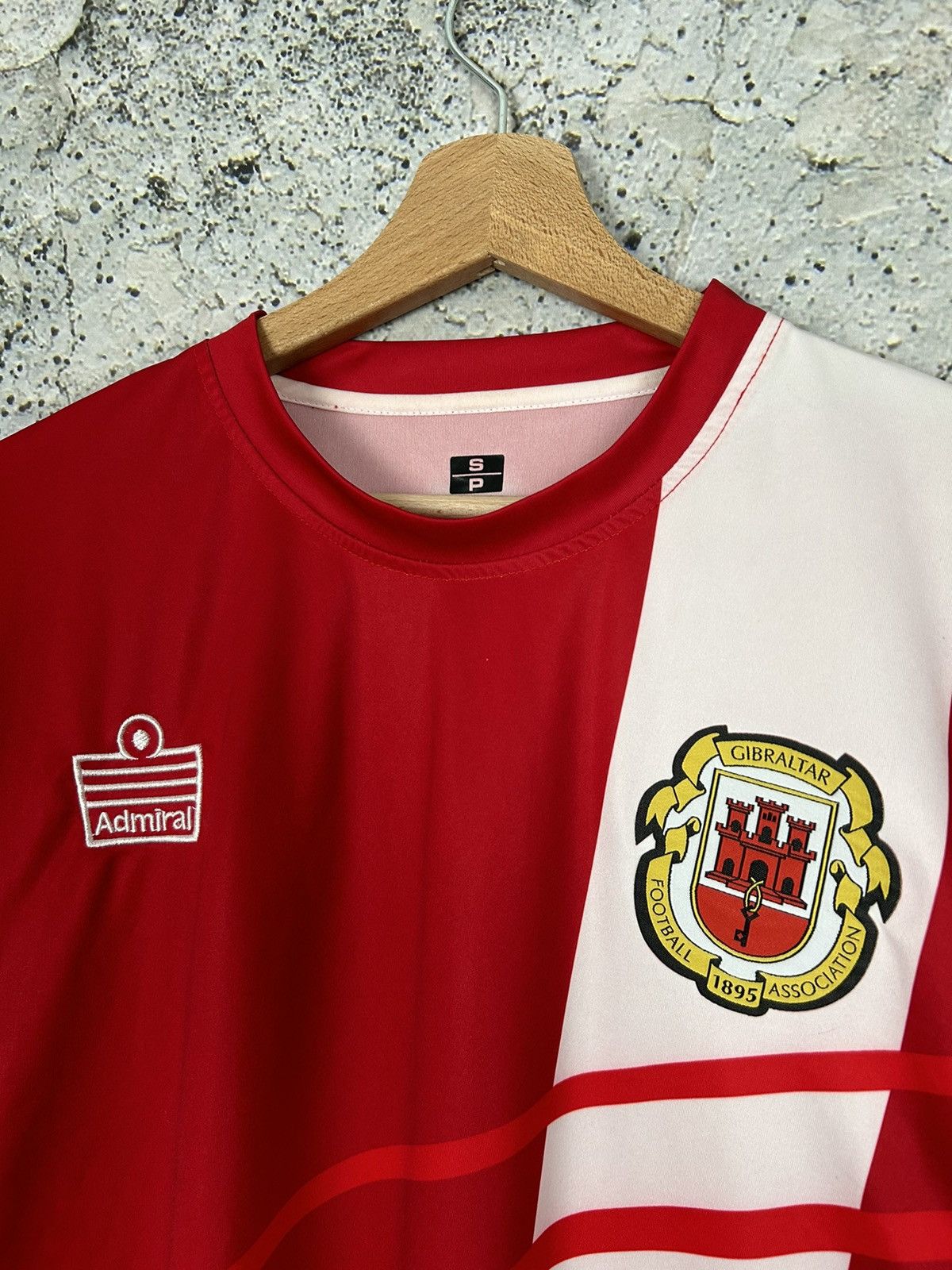 Vintage Giblartar Soccer Jersey Football Rare Tee Sportswear Hype Size US S / EU 44-46 / 1 - 3 Thumbnail