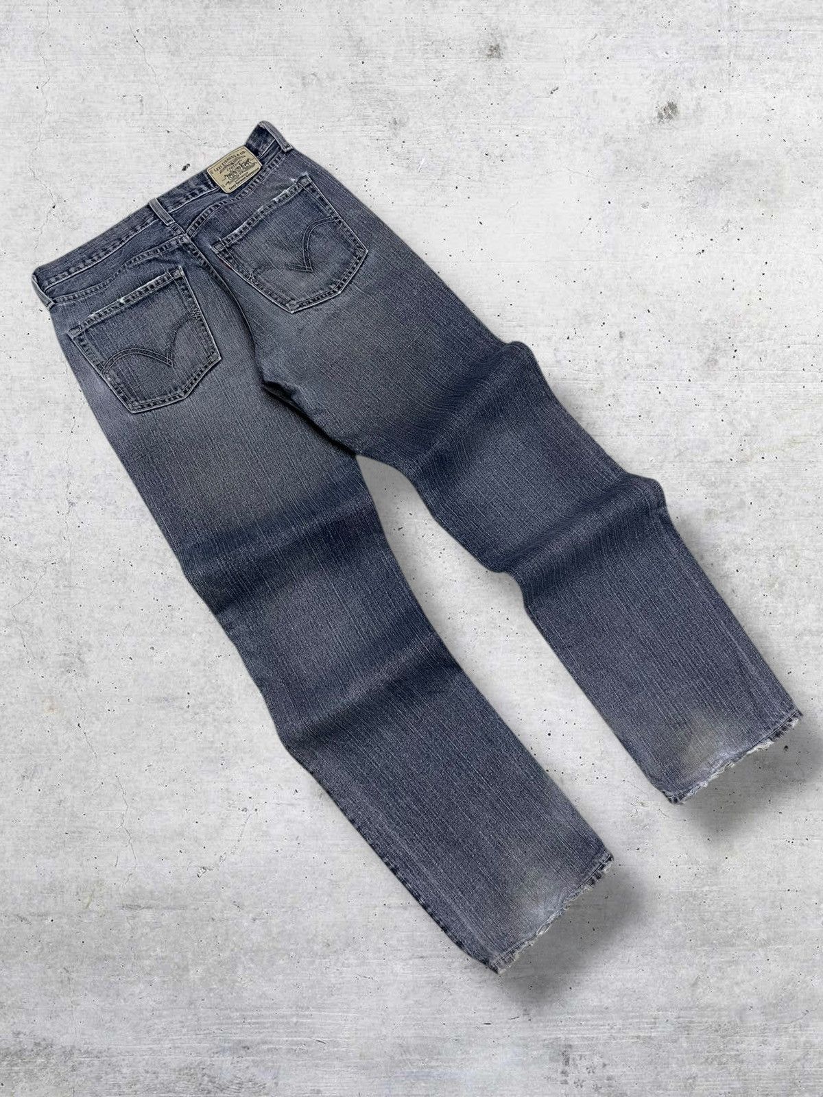 Levi's Vintage Clothing VINTAGE 502 LEVIS USA DESIGNER 90S DISTRESSED OG STYLE DENIM Size US 30 / EU 46 - 9 Thumbnail