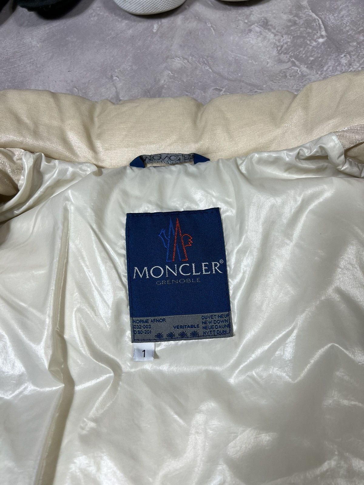 Moncler Grenoble Vintage 90s Moncler Grenoble Down Jacket Size S / US 4 / IT 40 - 7 Thumbnail