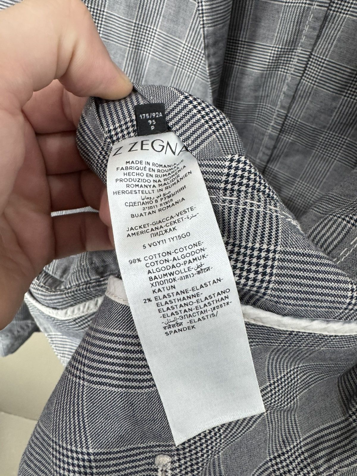 Ermenegildo Zegna Ermenegildo Zegna Blazer single breasted Jacket Size US S / EU 44-46 / 1 - 4 Thumbnail