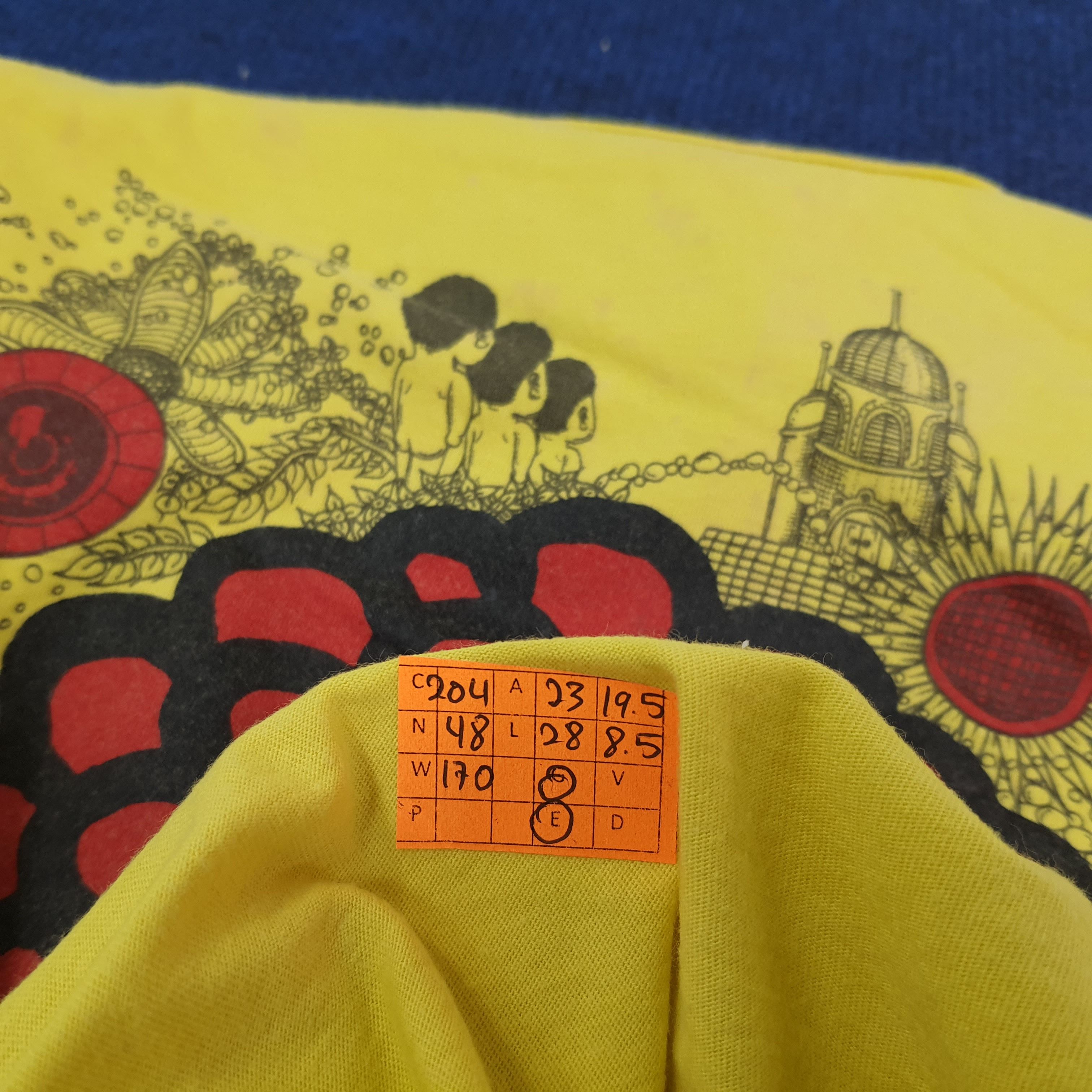 Japanese Brand × Vintage Vintage Yayoi Kusama x Satoshi Ohno Arashi Singer Tshirt Size US XL / EU 56 / 4 - 10 Thumbnail