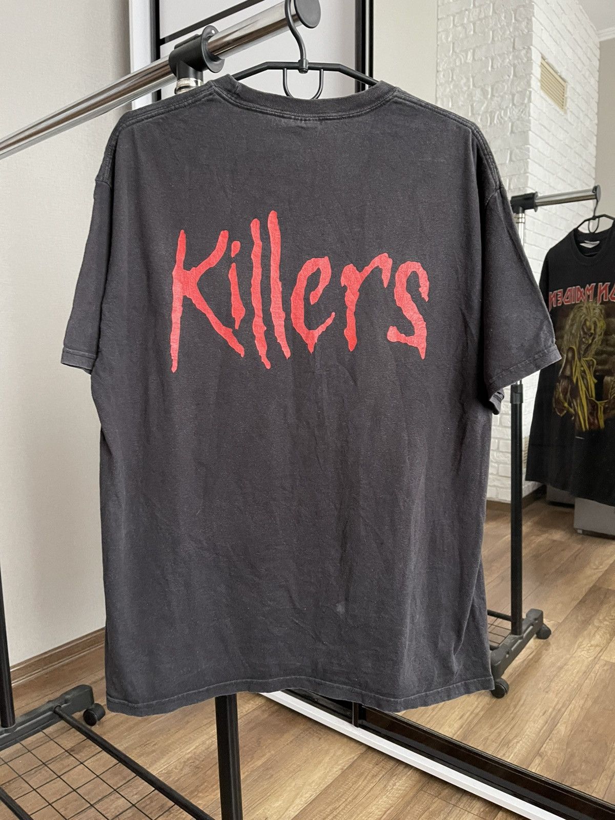 Iron Maiden 2003 Iron Maiden Killers Vintage Rock Band T-Shirt Tee Size US L / EU 52-54 / 3 - 7 Thumbnail