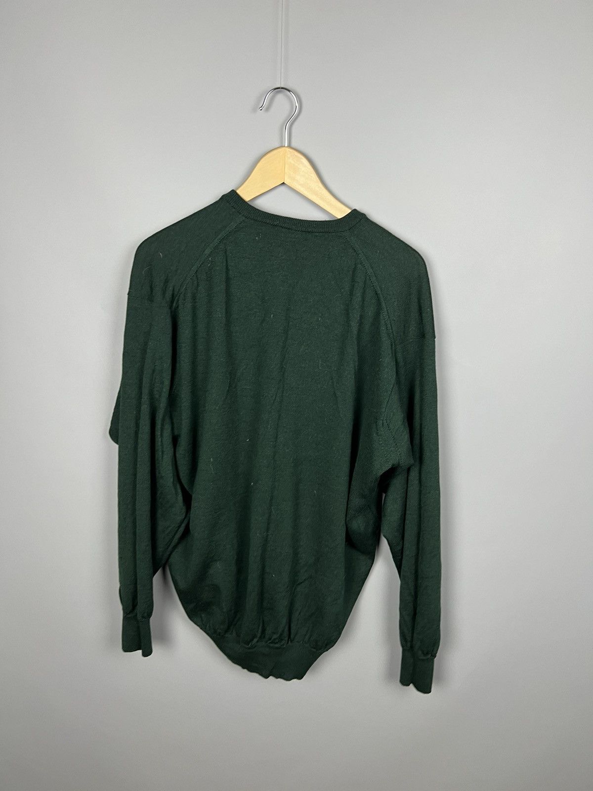 Gran Sasso (XL) Gran Sasso luxury sweater V-neck silk cashmere wool Size US XL / EU 56 / 4 - 7 Thumbnail