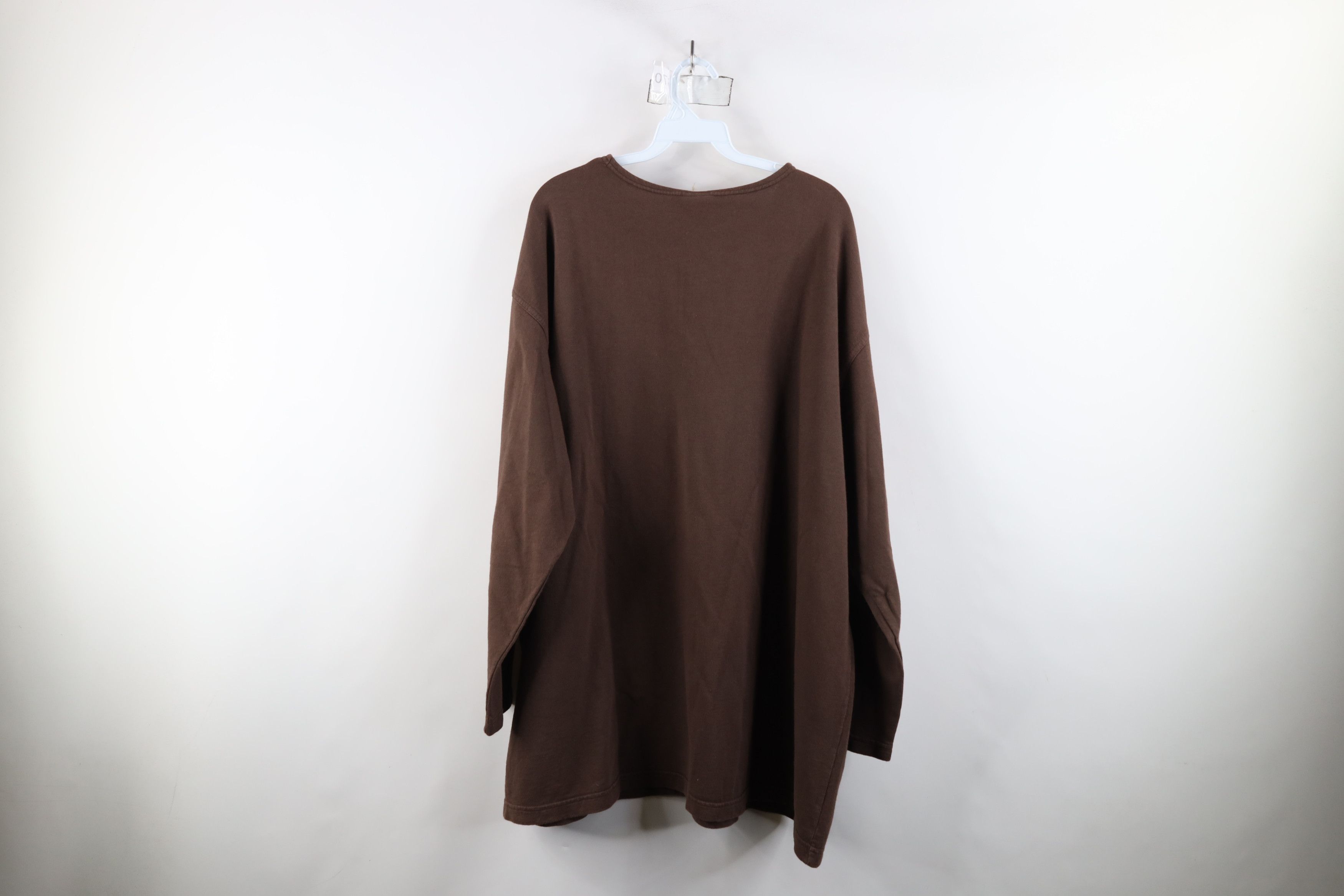 Vintage Vintage 90s Lagenlook Corduroy Pocket Henley T-Shirt USA Size 3XL / US 20-22 - 12 Thumbnail