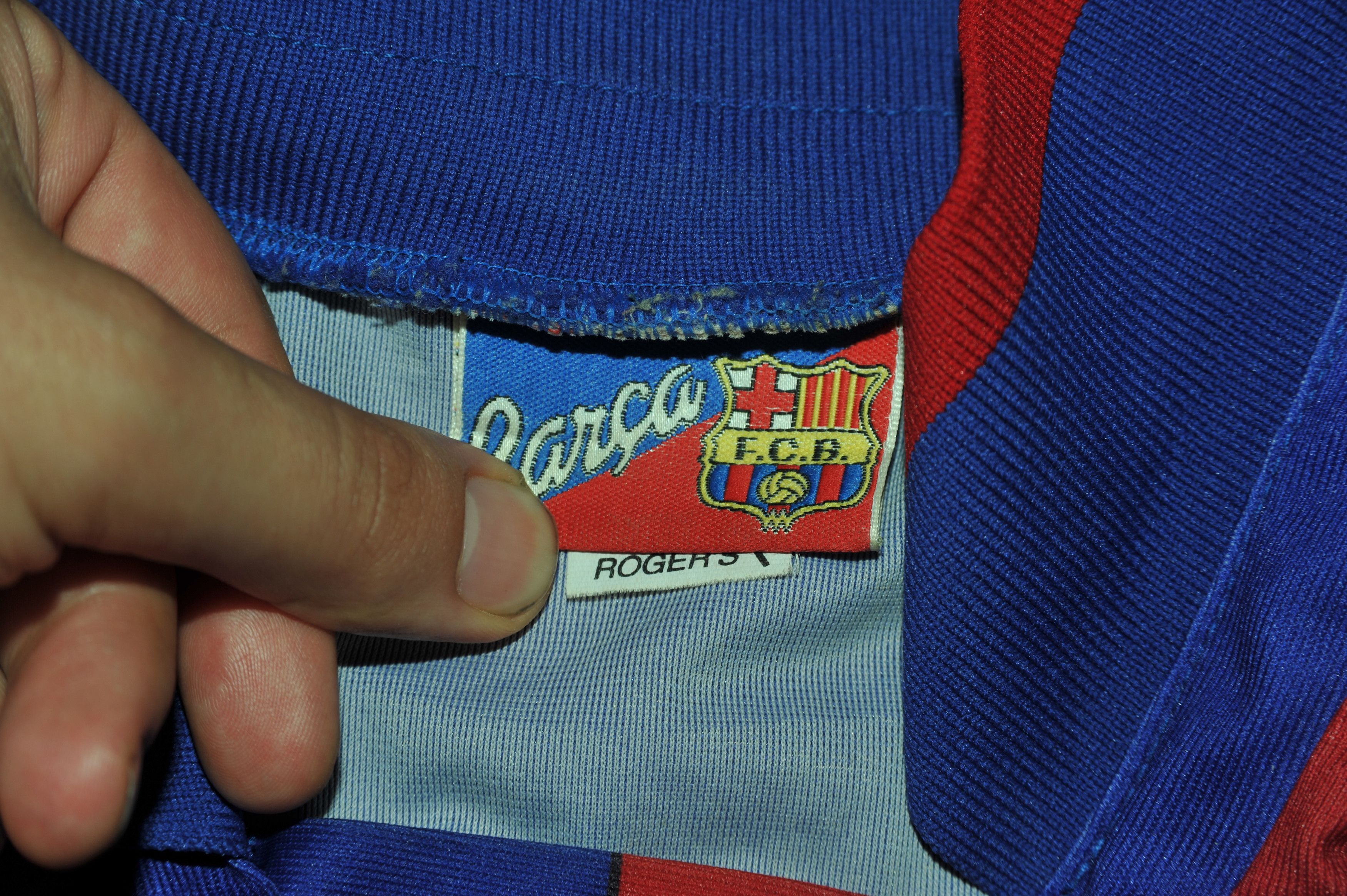 Other Vintage Stoichkov #8 FC Barcelona Jersey Size US XXL / EU 58 / 5 - 3 Thumbnail