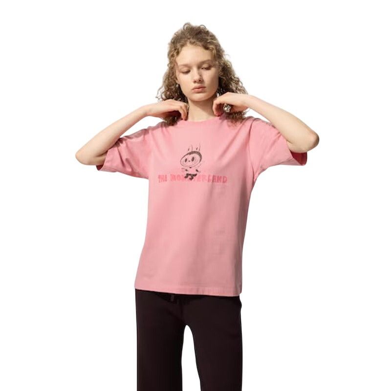 Uniqlo Uniqlo x Pop Mart Monsterland Labubu Pink Shirt - Size S-New Size S / US 4 / IT 40 - 2 Thumbnail