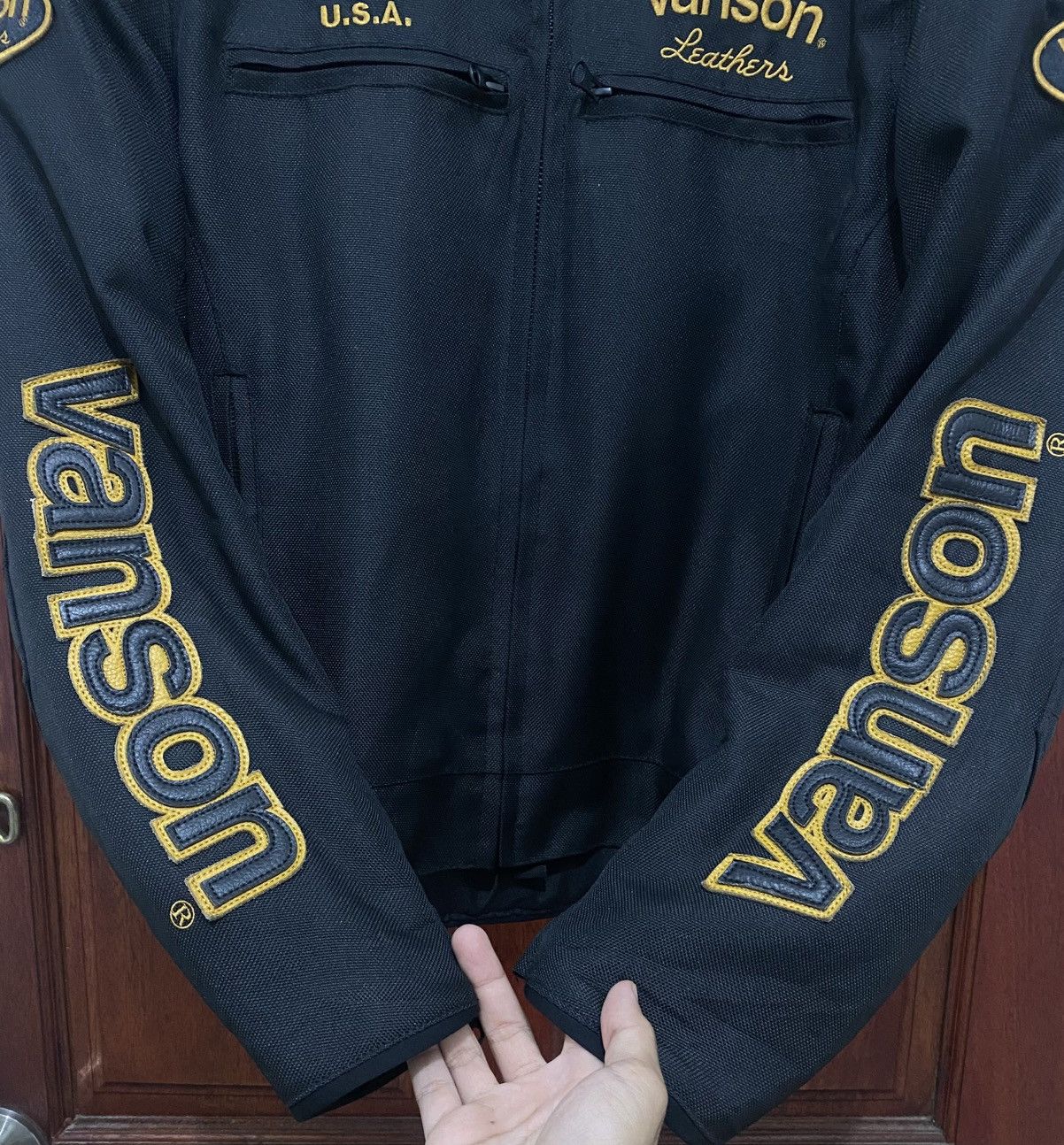 Sports Specialties Vanson Leather Rider Motorcycles Jacket Size US XL / EU 56 / 4 - 3 Thumbnail