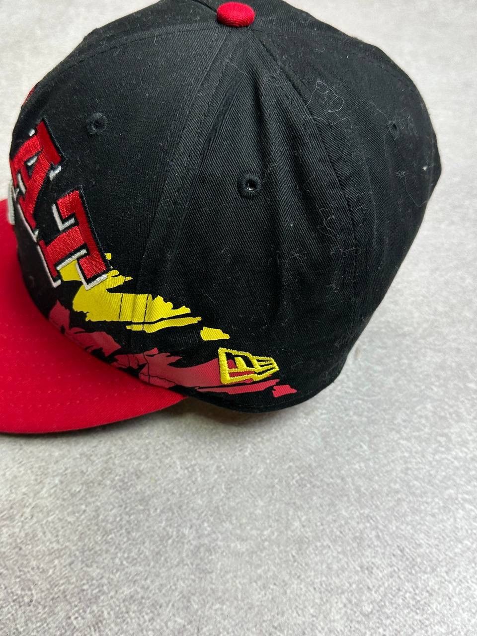 New Era Vintage New Era Miami Heats 9Fifty Hardwood Classic Snapback Size ONE SIZE - 3 Thumbnail