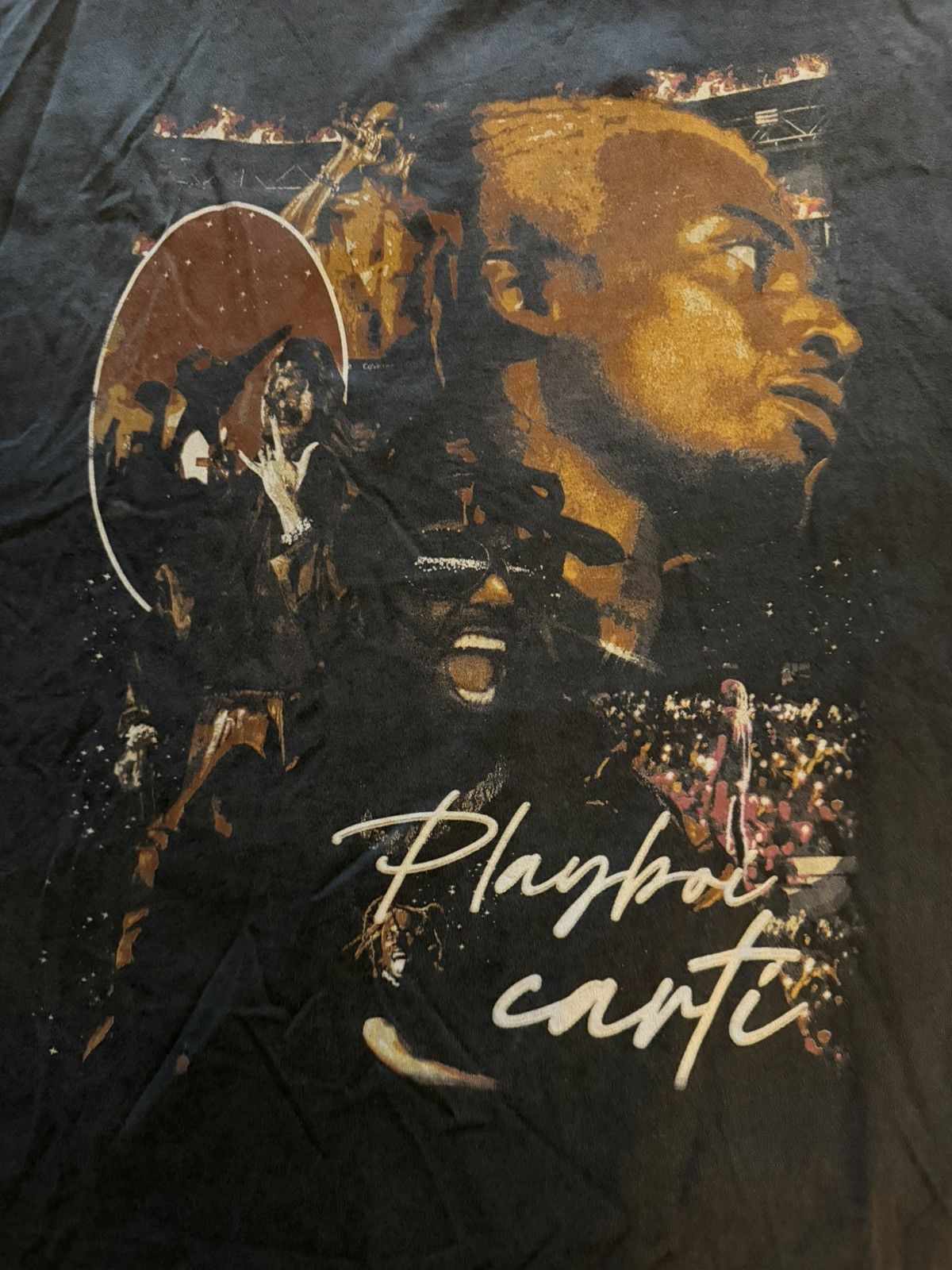 Sergio Calabasas Playboi Carti Vamp Anthem Rap Tee Size US XL / EU 56 / 4 - 1 Thumbnail
