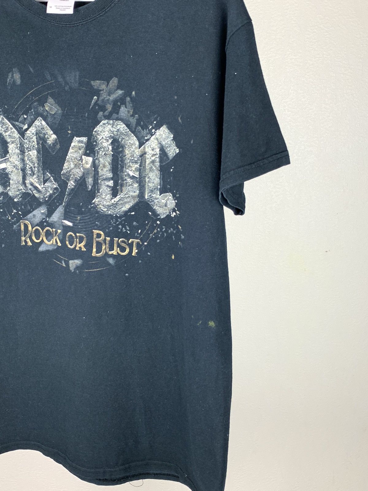 Band Tees AC/DC Rock or Bust Band Tee Black T-shirt Vintage Size US M / EU 48-50 / 2 - 7 Thumbnail