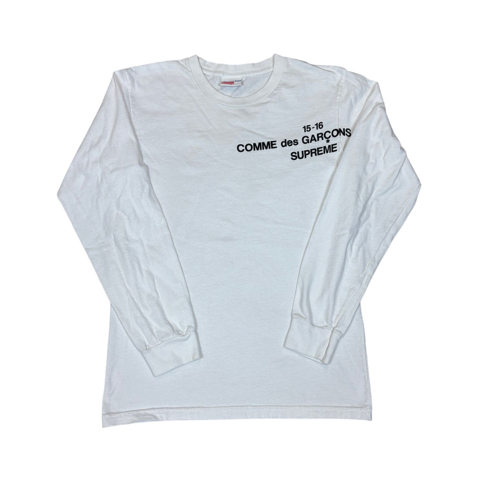 COMME des GARCONS x SUPREME ロングスリーブTシャツ 楽天市場】M【Supreme x COMME des GARCONS SHIRT L/S T-Shirt
