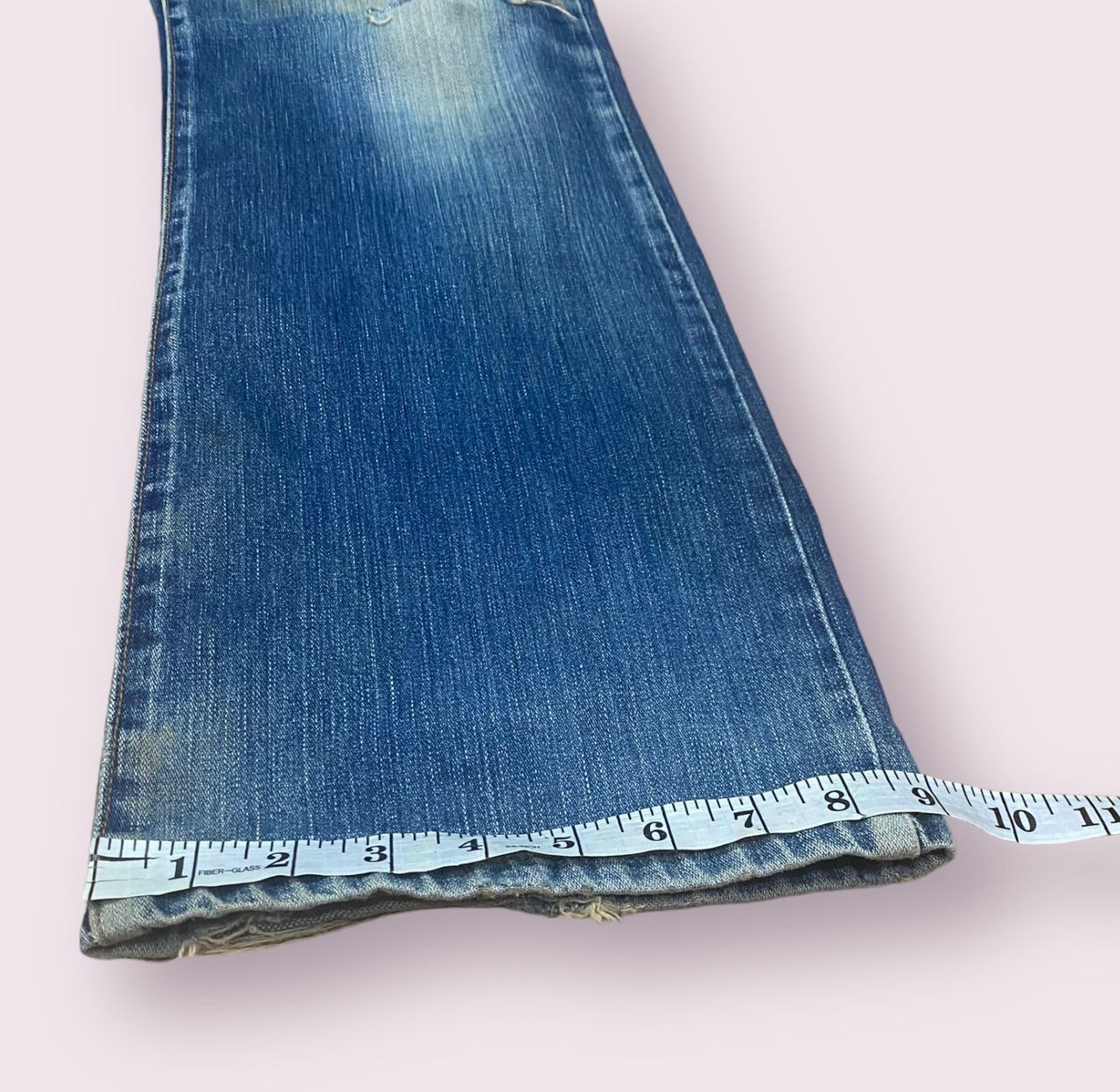 If Six Was Nine 💥FLARE💥VINTAGE WRANGLER WESTERN SYLE DENIM Size 30" / US 8 / IT 44 - 15 Thumbnail