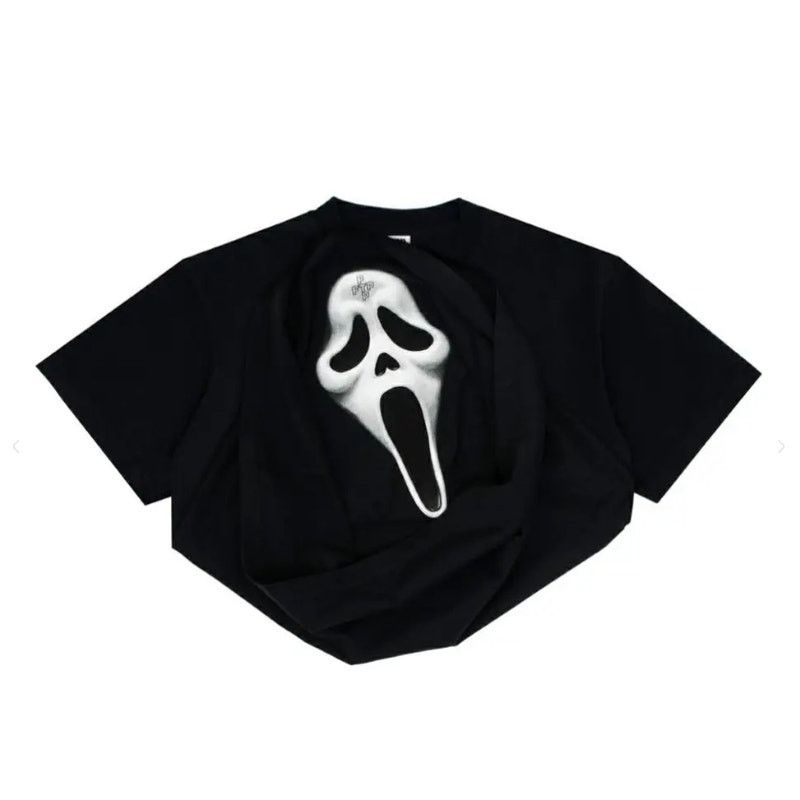 Fuck The Population FTP Scream Tee – Ghostface Logo – Black – Size XL – In Hand Size US XL / EU 56 / 4 - 8 Thumbnail