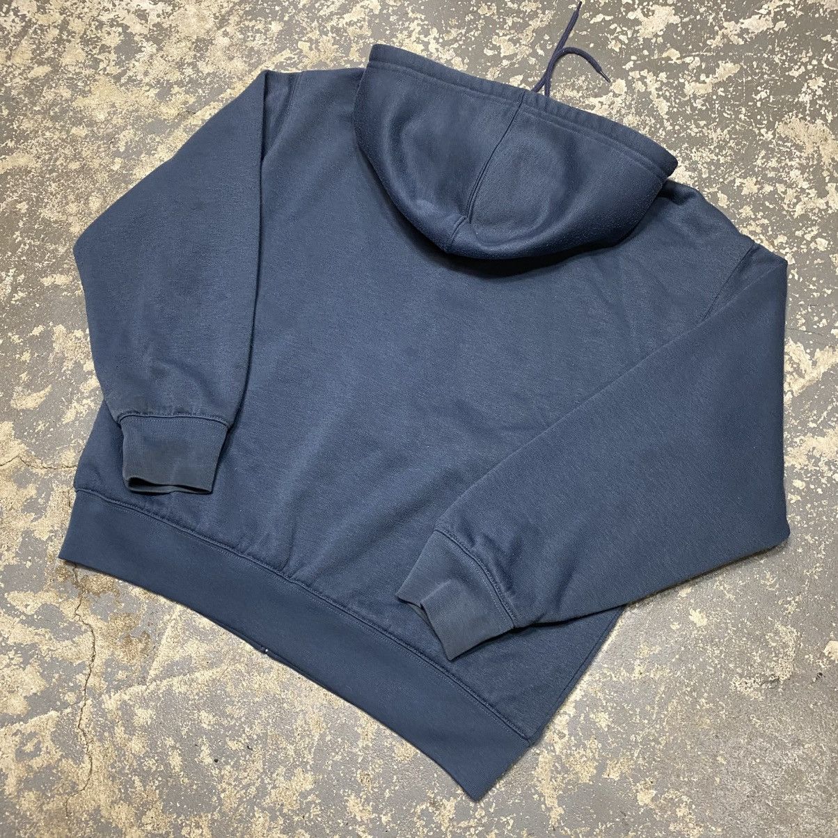 Japanese Brand × Vintage Vintage Athletic Blue Waffle Insulated Thermal Zip Hoodie Size US L / EU 52-54 / 3 - 11 Thumbnail