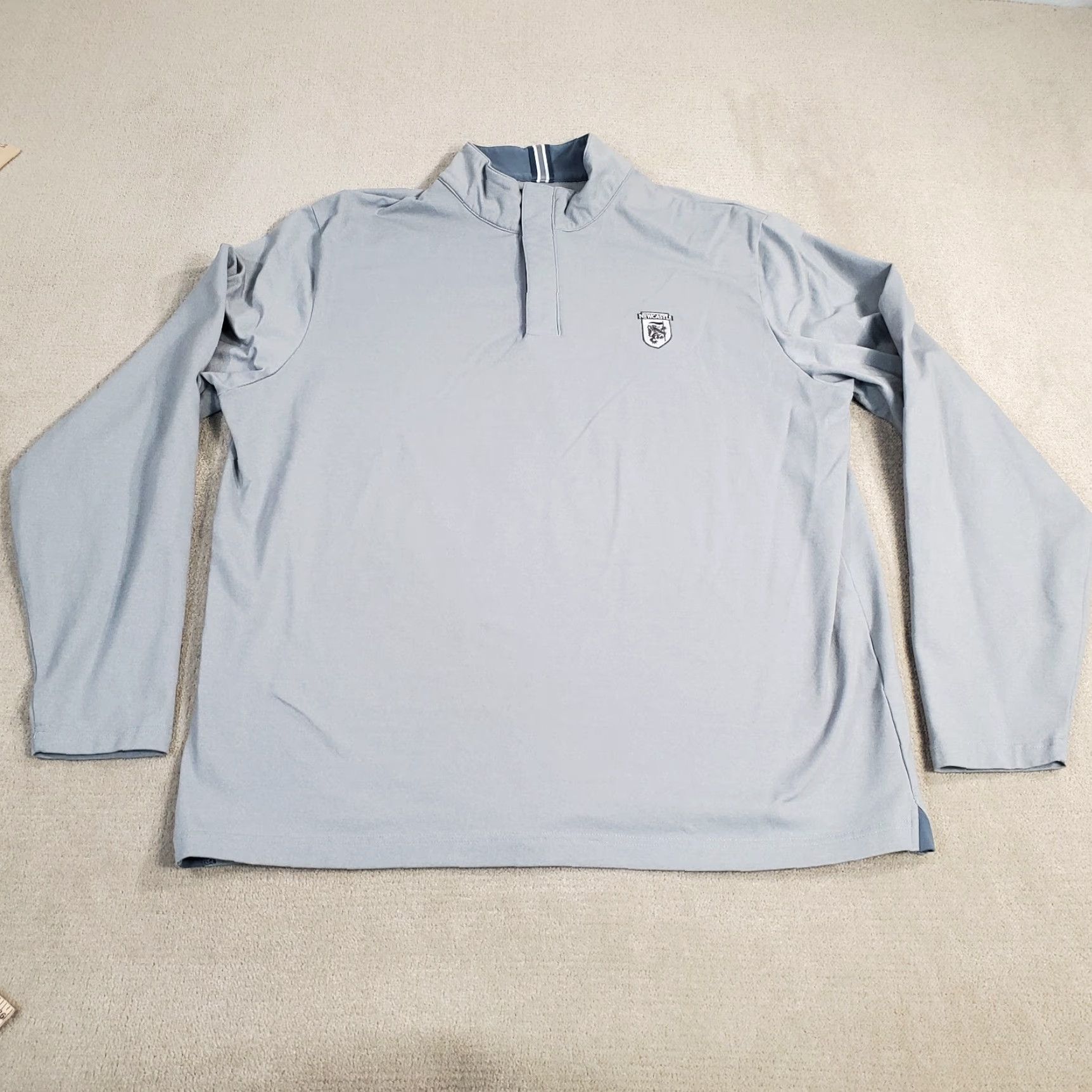 Footjoy FootJoy 1/4 Zip Pullover Mens XL Gray Shirt Jacket Performance Stretch Size US XL / EU 56 / 4 - 2 Thumbnail