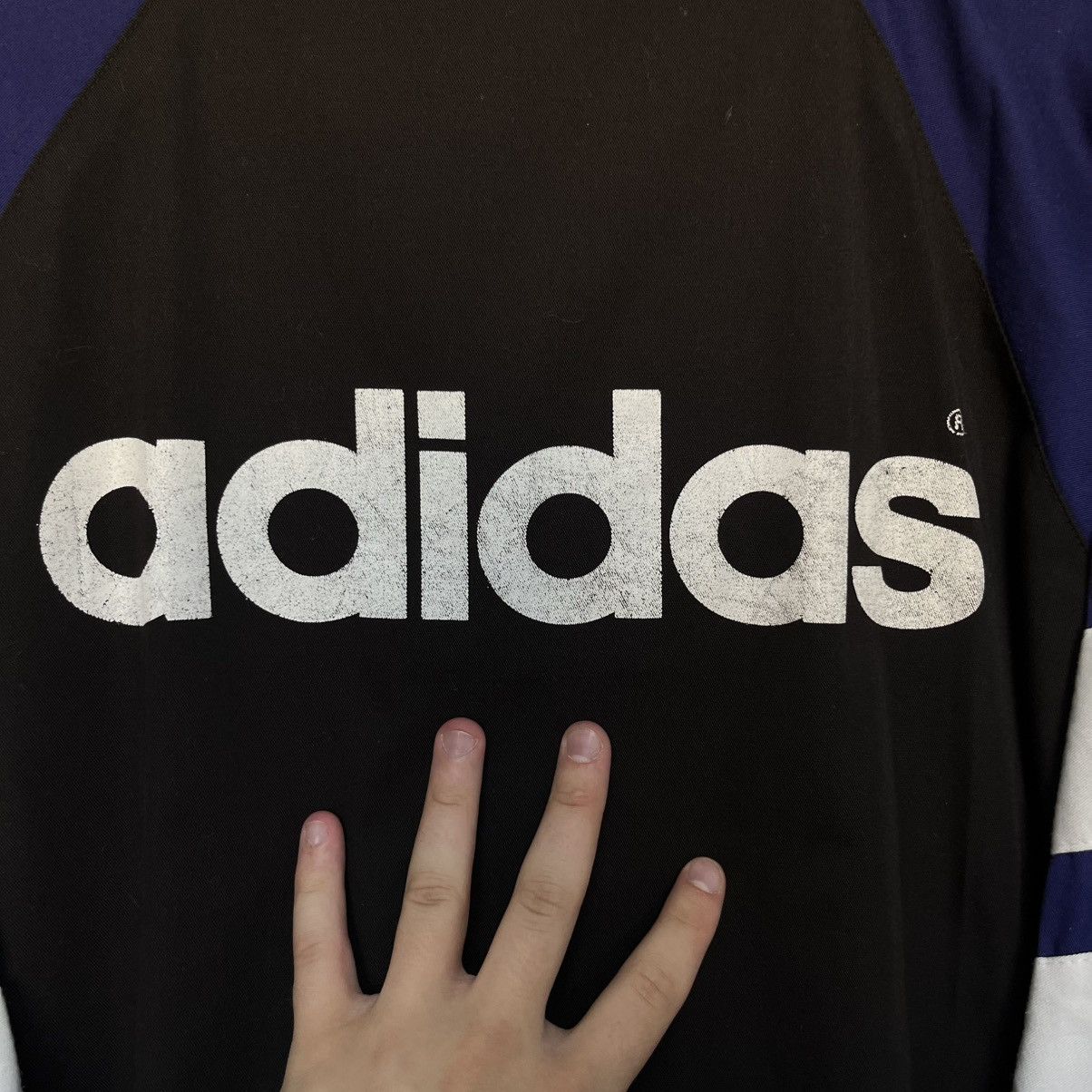 Adidas Vintage Adidas Jacket Baggy Big Logo Y2K 80s Size US S / EU 44-46 / 1 - 9 Thumbnail
